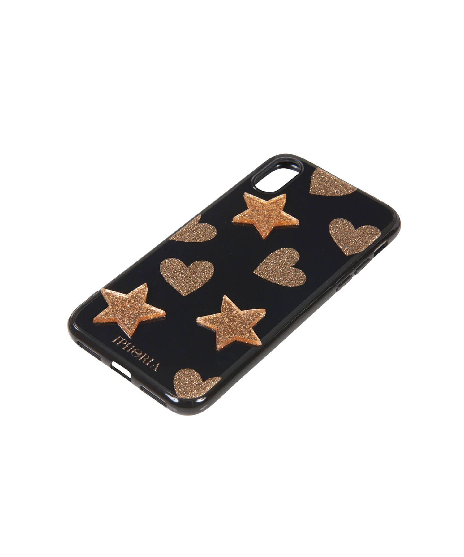 3D Case for Apple iPhone X/XS - Heart Star Pattern