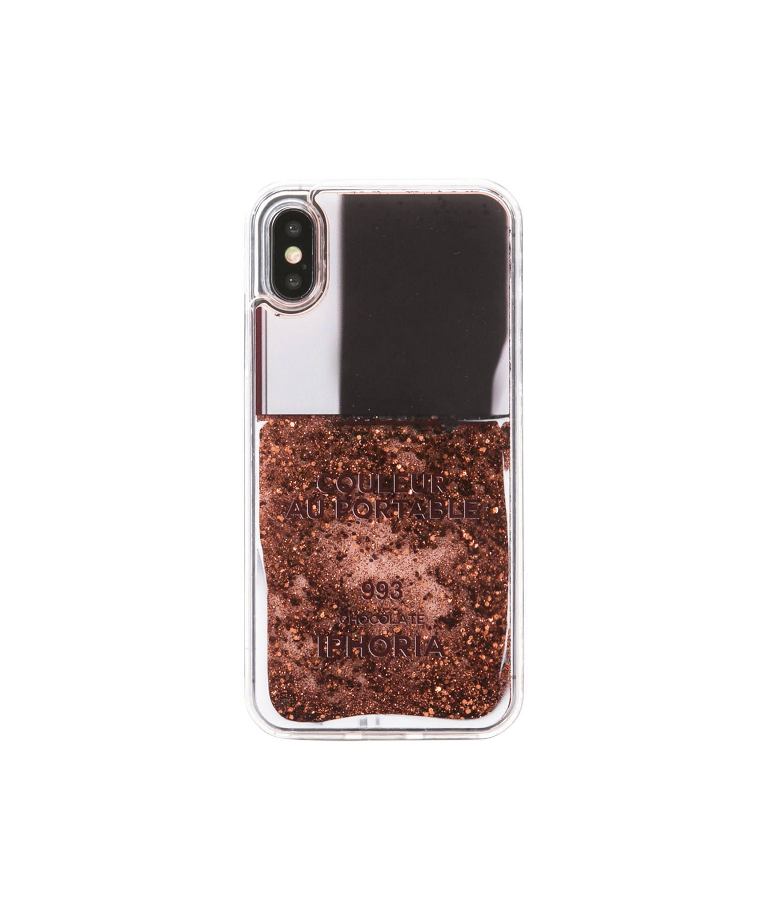 Liquid Case for Apple iPhone X/XS - Nailpolish Coco