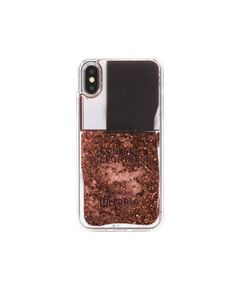 Liquid Case for Apple iPhone X/XS - Nailpolish Coco