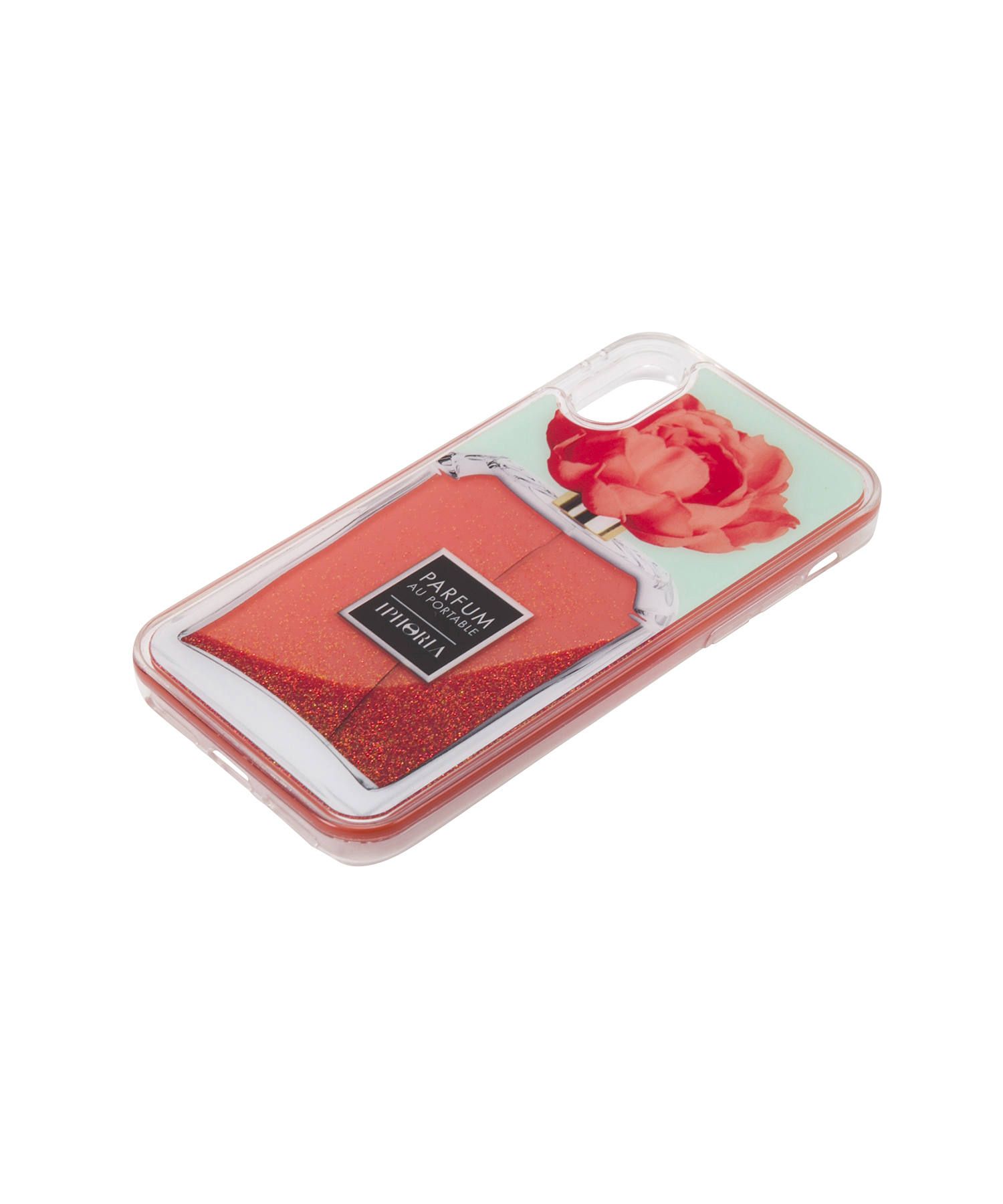 Liquid Case for Apple iPhone X/XS - Perfume Flower Orange