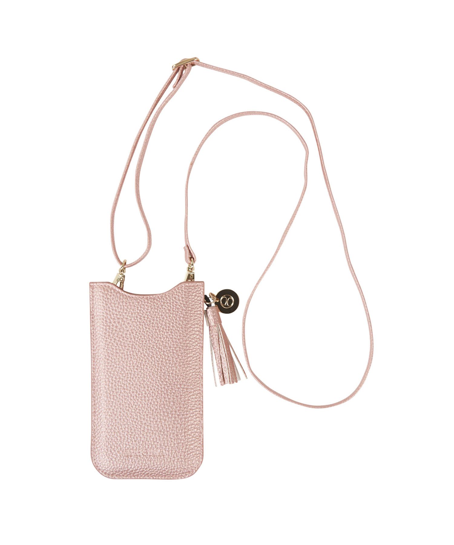 Necklace Sleeve Case for Apple iPhone 6/7/8/SE(第2世代)/X/XS/XR - Rose Gold