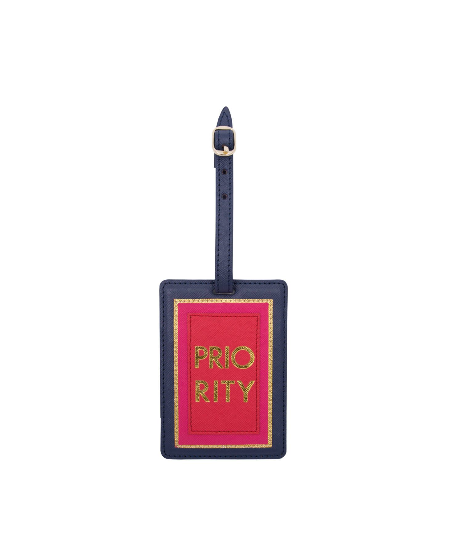 Luggage Tag - Priority Blue