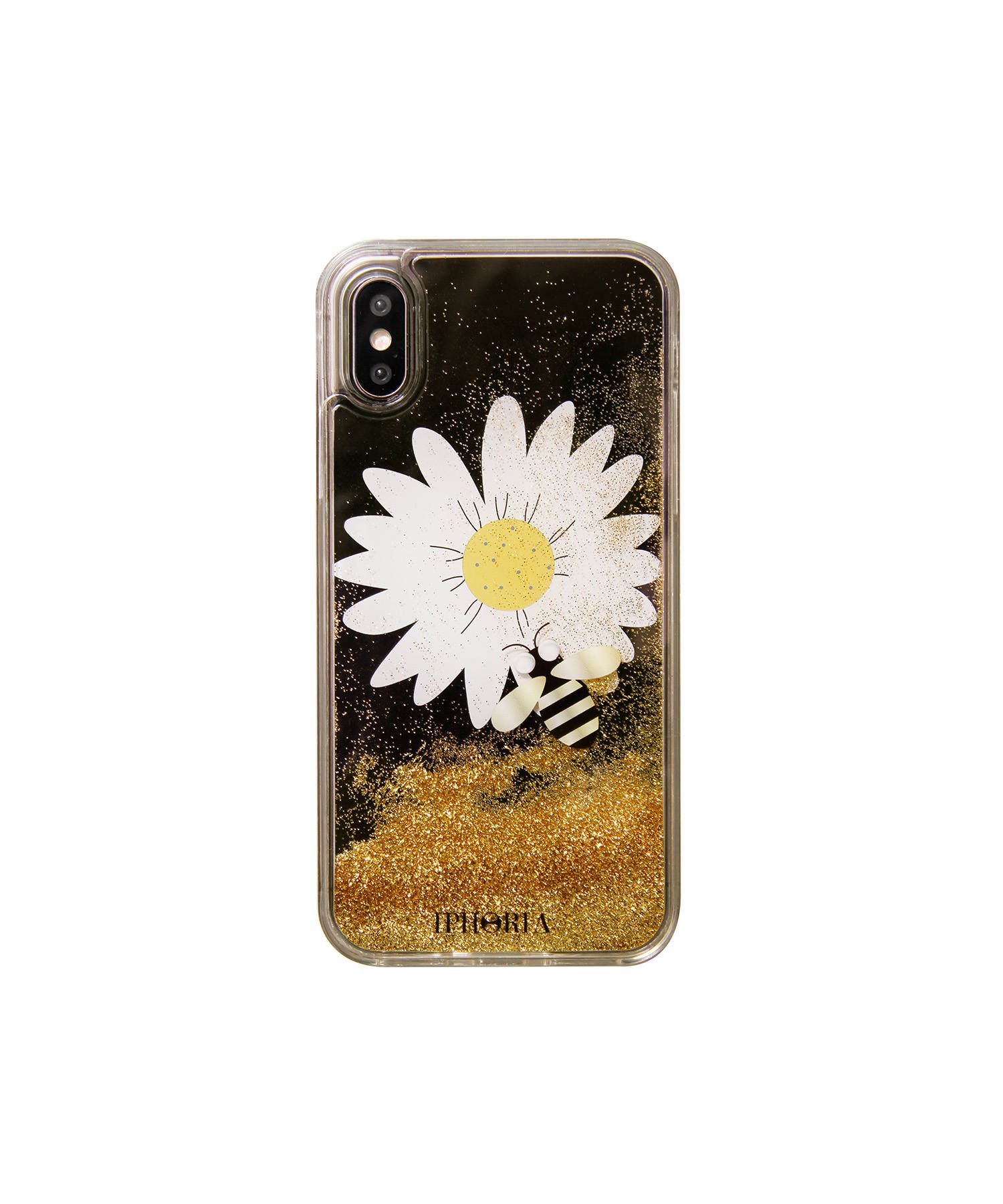 Liquid Case for Apple iPhone X/XS - Daisy Black