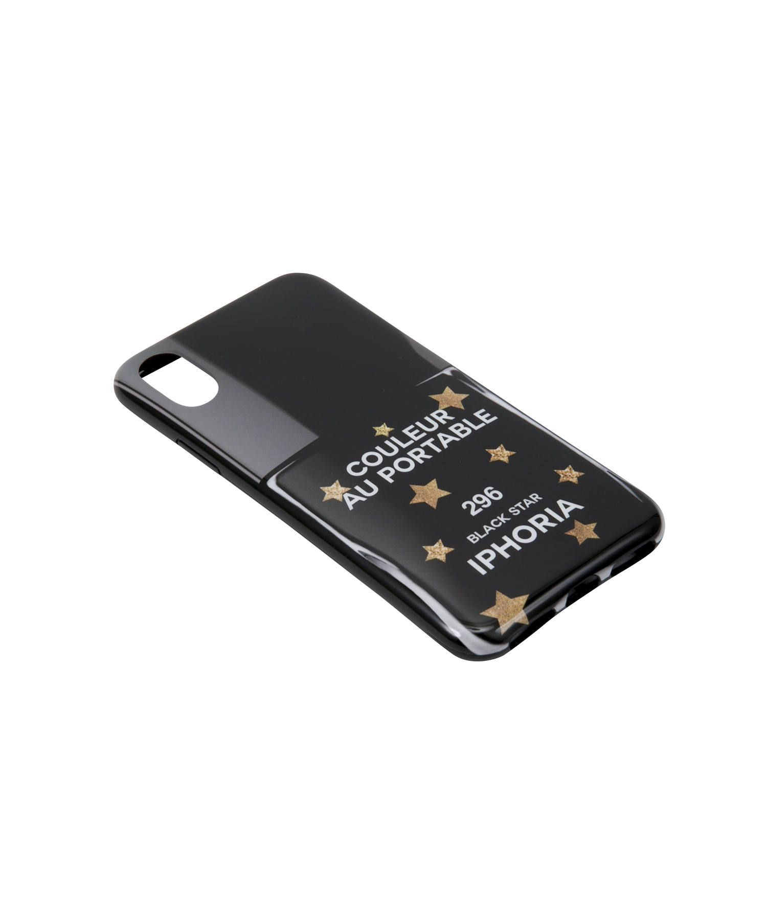 Revival Collection Case for Apple iPhone X/XS - Nail polish Black Star