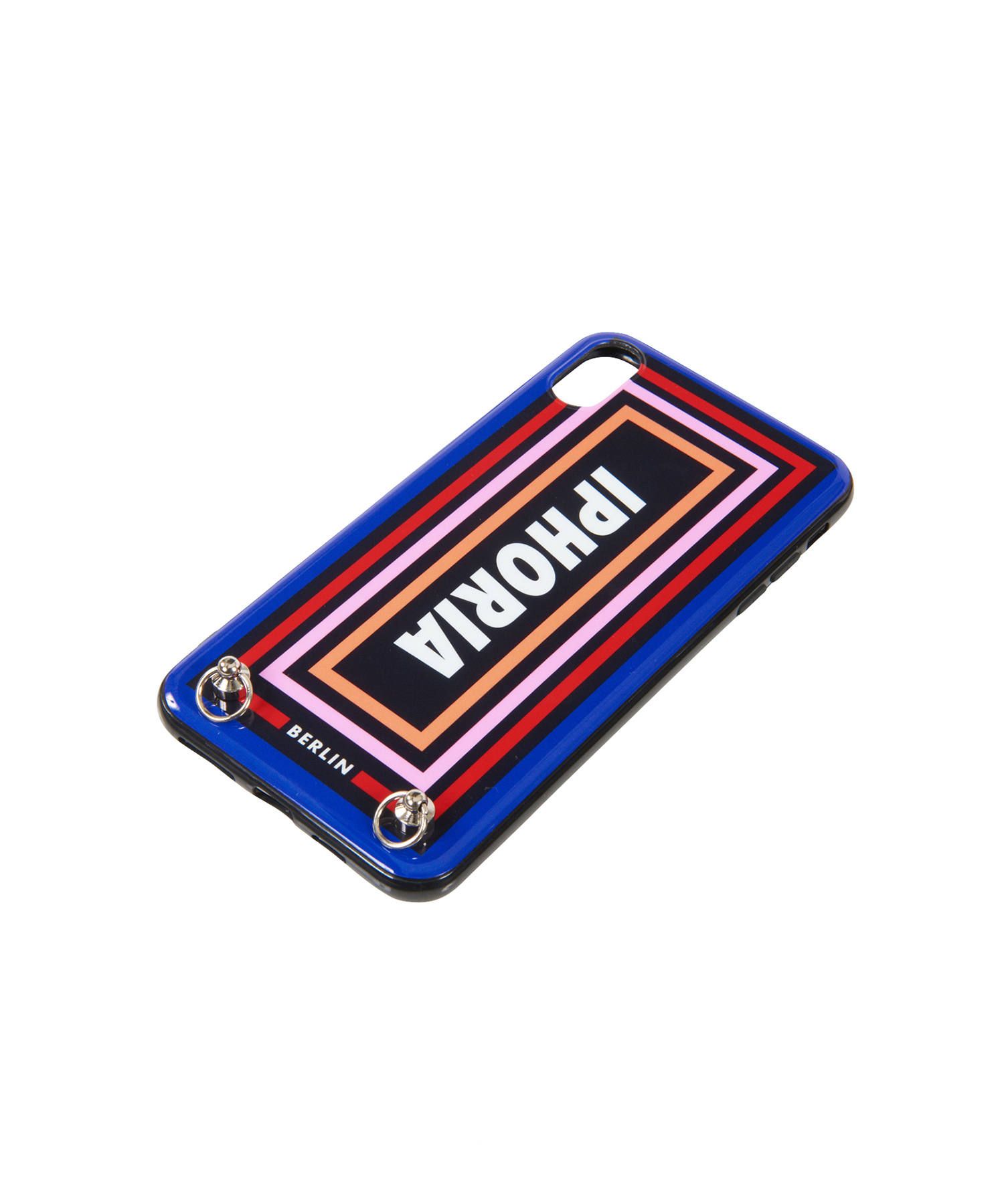 Necklace Case for Apple iPhone XS Max with Leo Strap - Iphoria Stripes