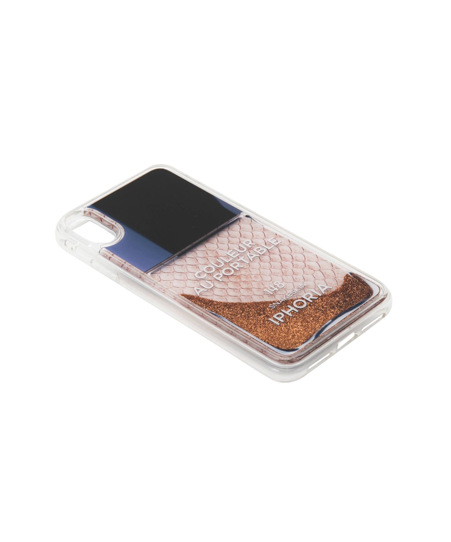 Liquid Case for Apple iPhone XS Max - Rose Snake Classic Nail Polish