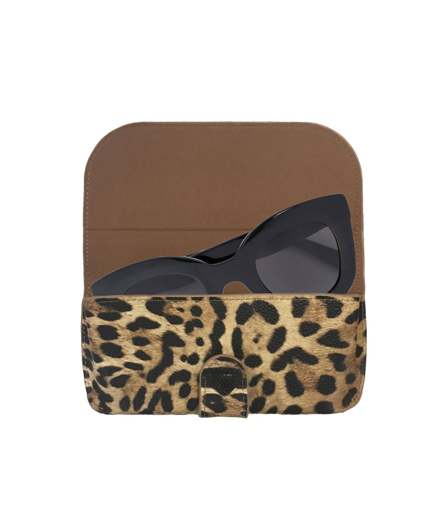 Glasses Case with Bag Holder - Grumpy Leo