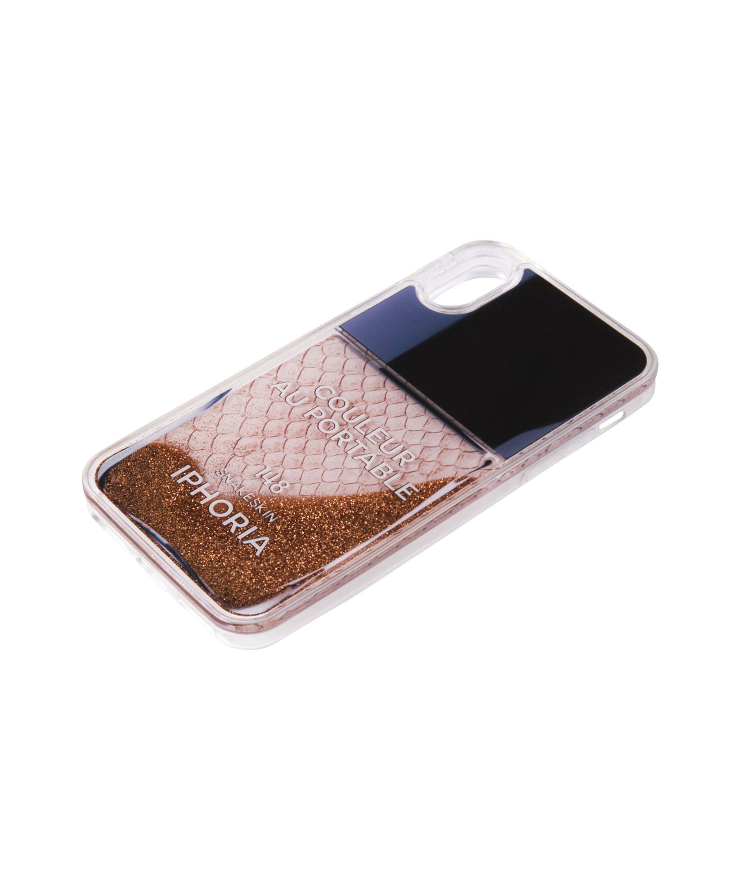 Liquid Case for Apple iPhone X/XS - Rose Snake Classic Nail Polish