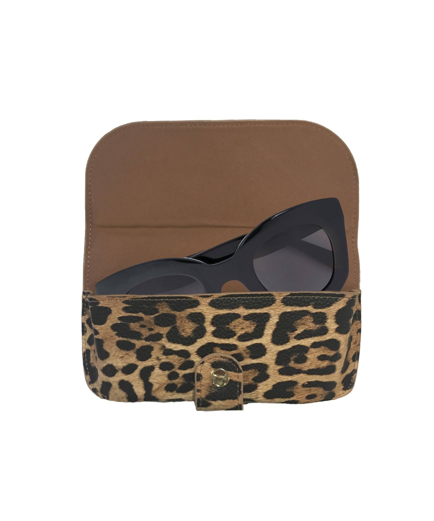 Glasses Case with Bag Holder - Leo with Glasses