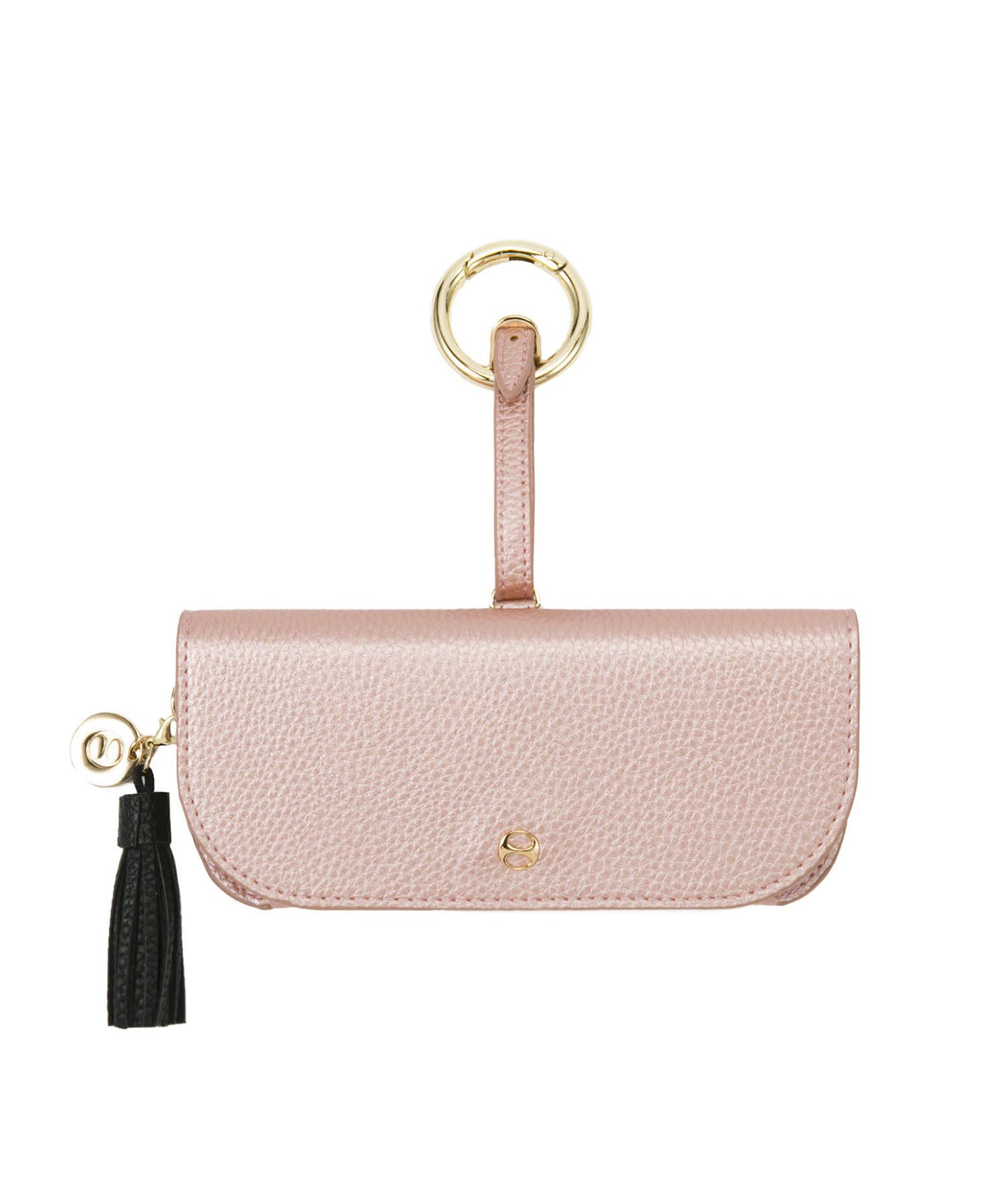 Glasses Case with Bag Holder - Metallic Rose
