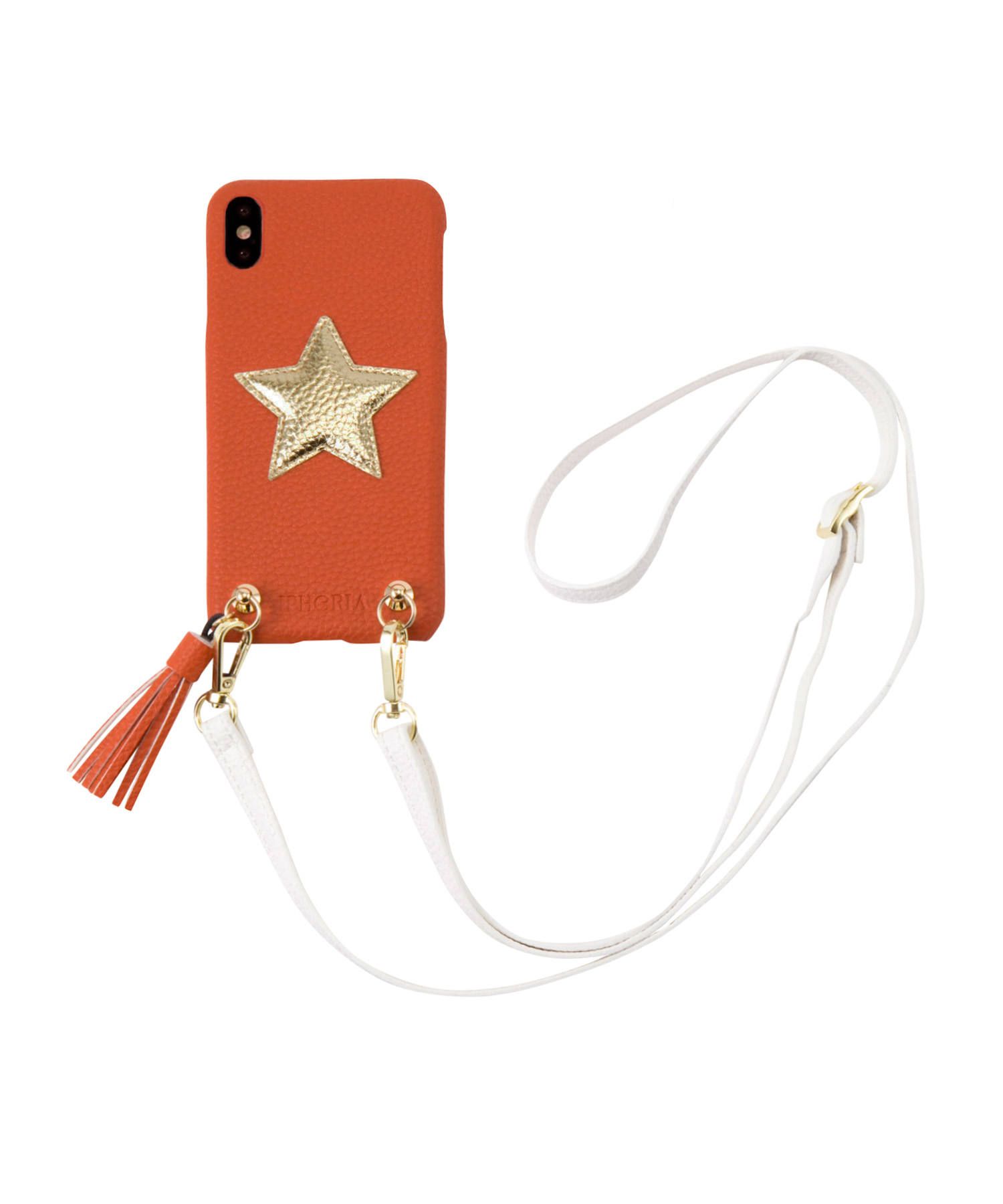 Necklace Strap Case for iPhone XS Max - Red Star