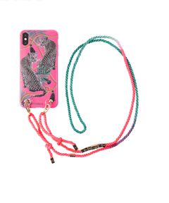 Necklace Case for Apple iPhone XS Max - Pink Leopard