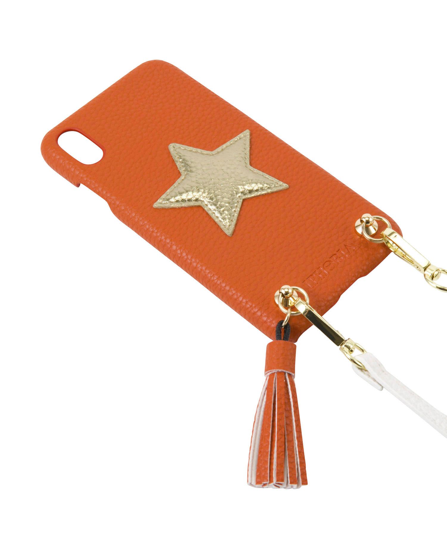 Necklace Strap Case for iPhone XS Max - Red Star