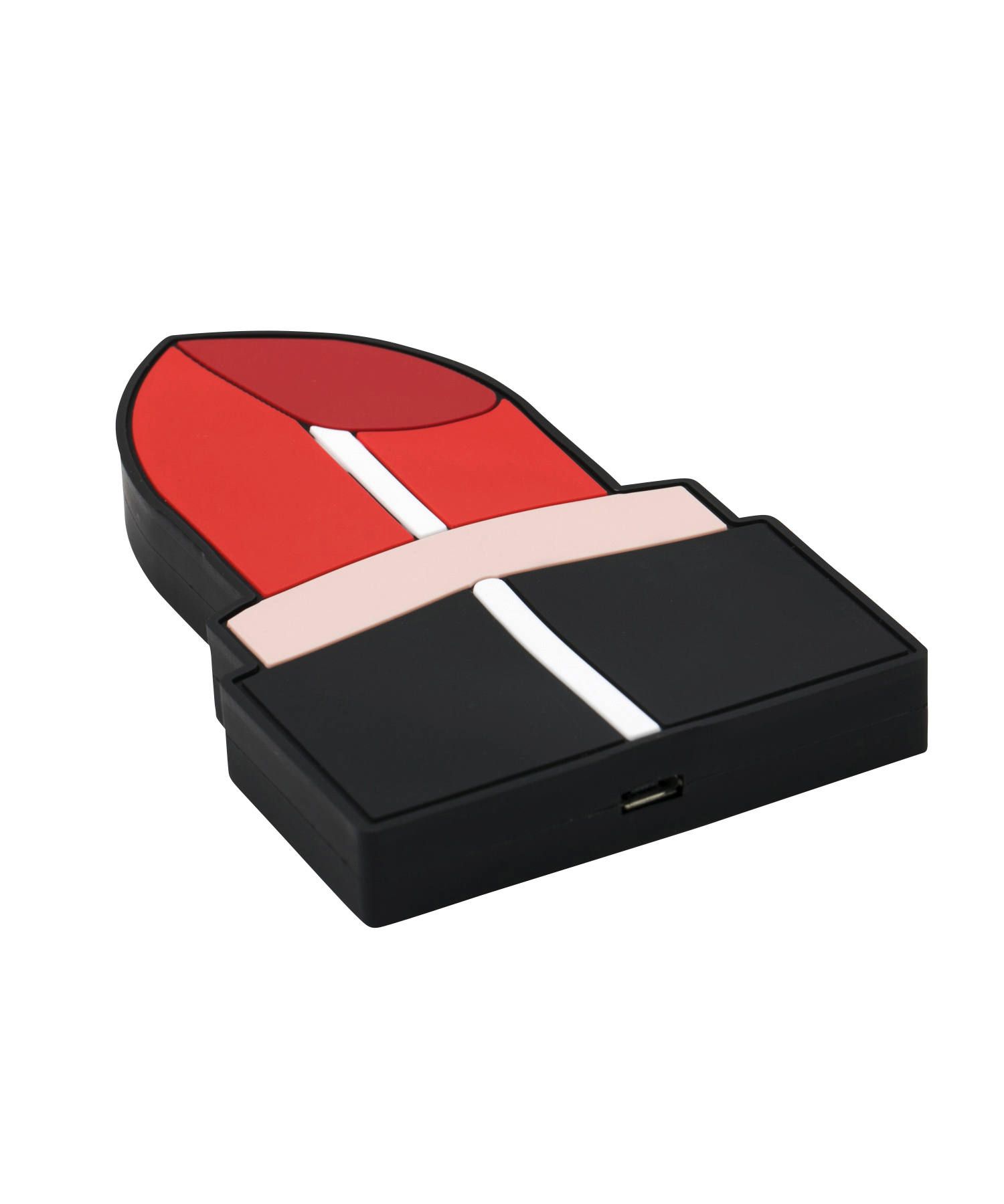 QI Wireless Charger - Red Lipstick Is Power
