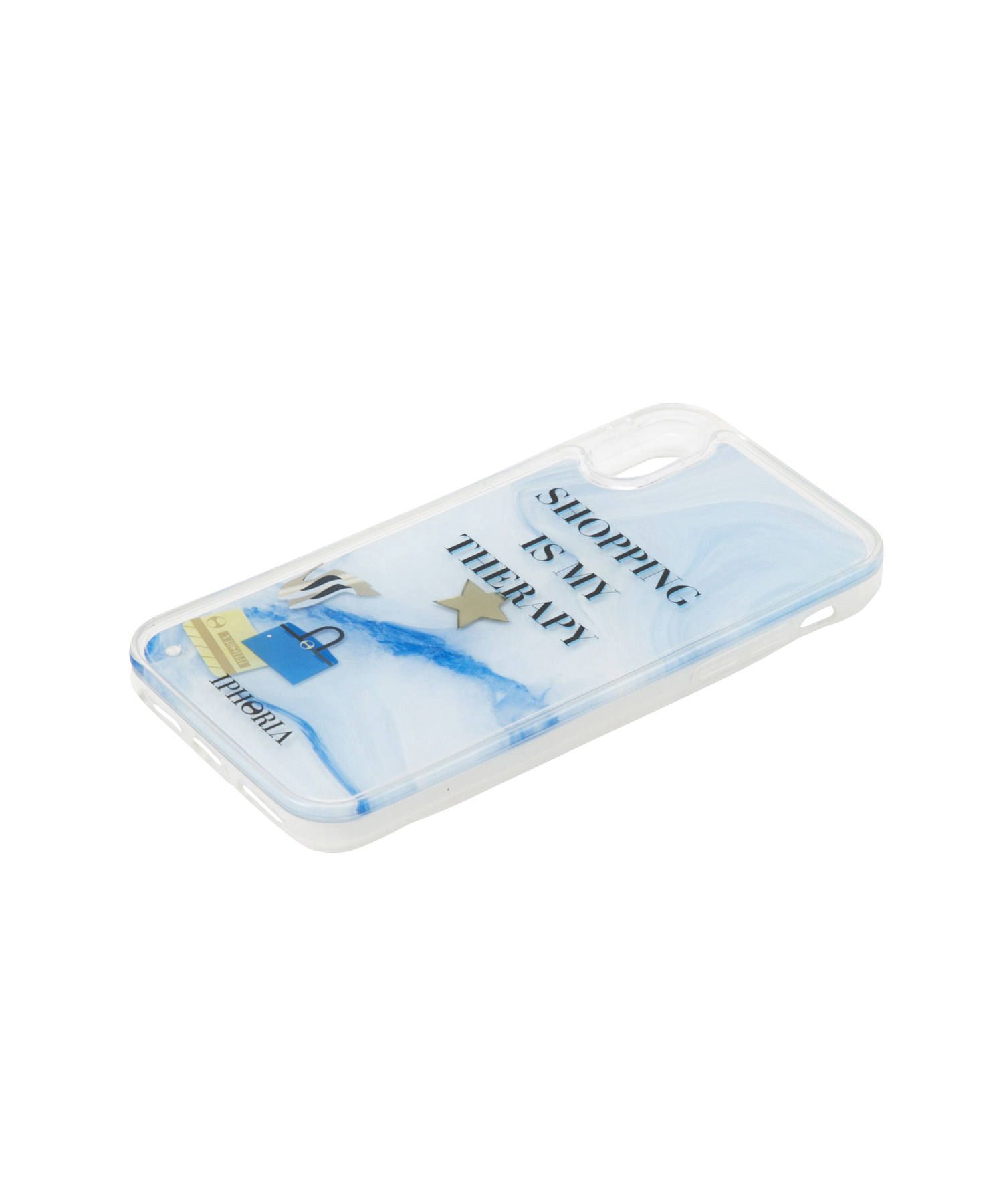 Liquid Case for Apple iPhone X/XS - Shopping Is My Therapy
