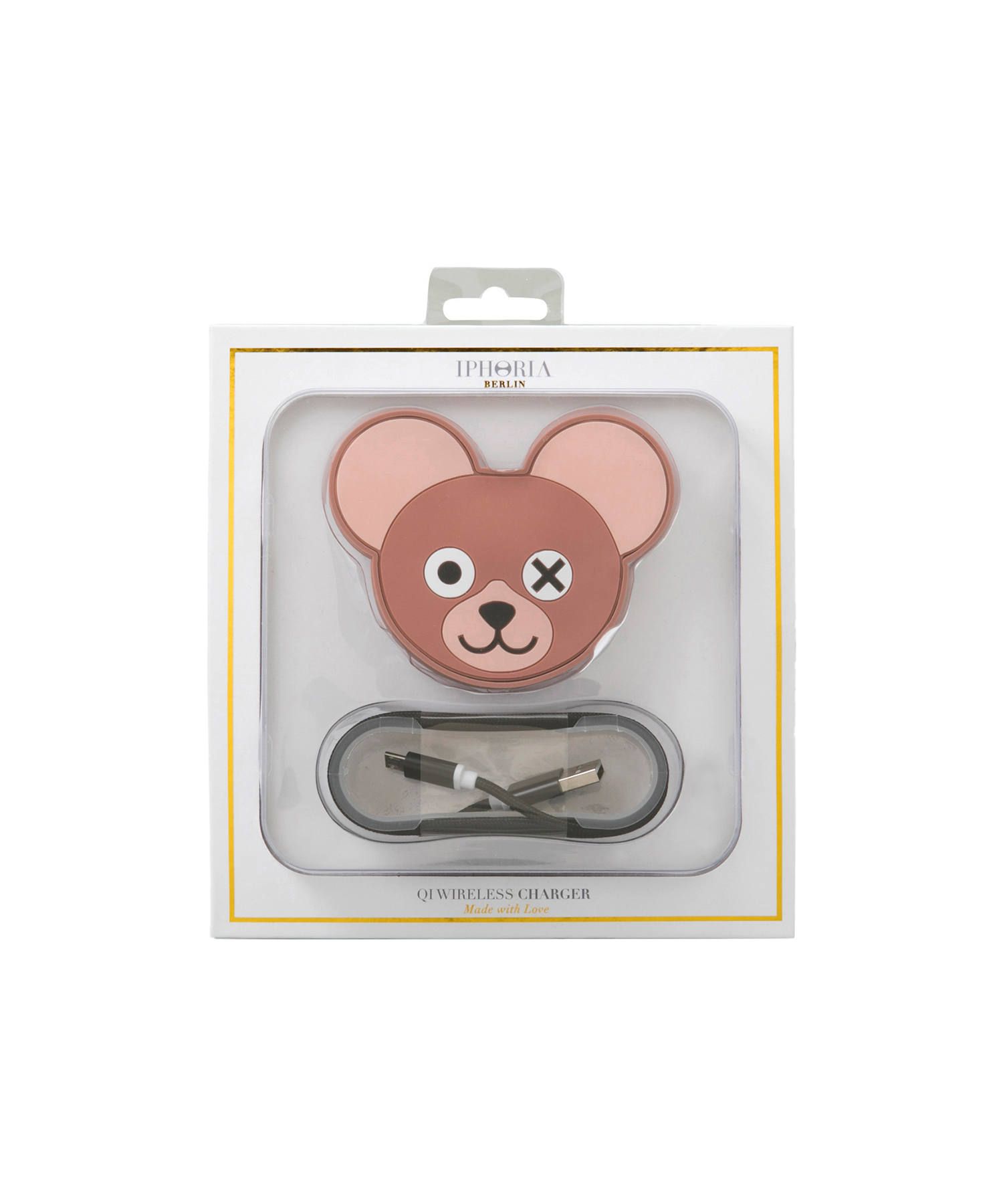 QI Wireless Charger - Nude Teddy Is Power