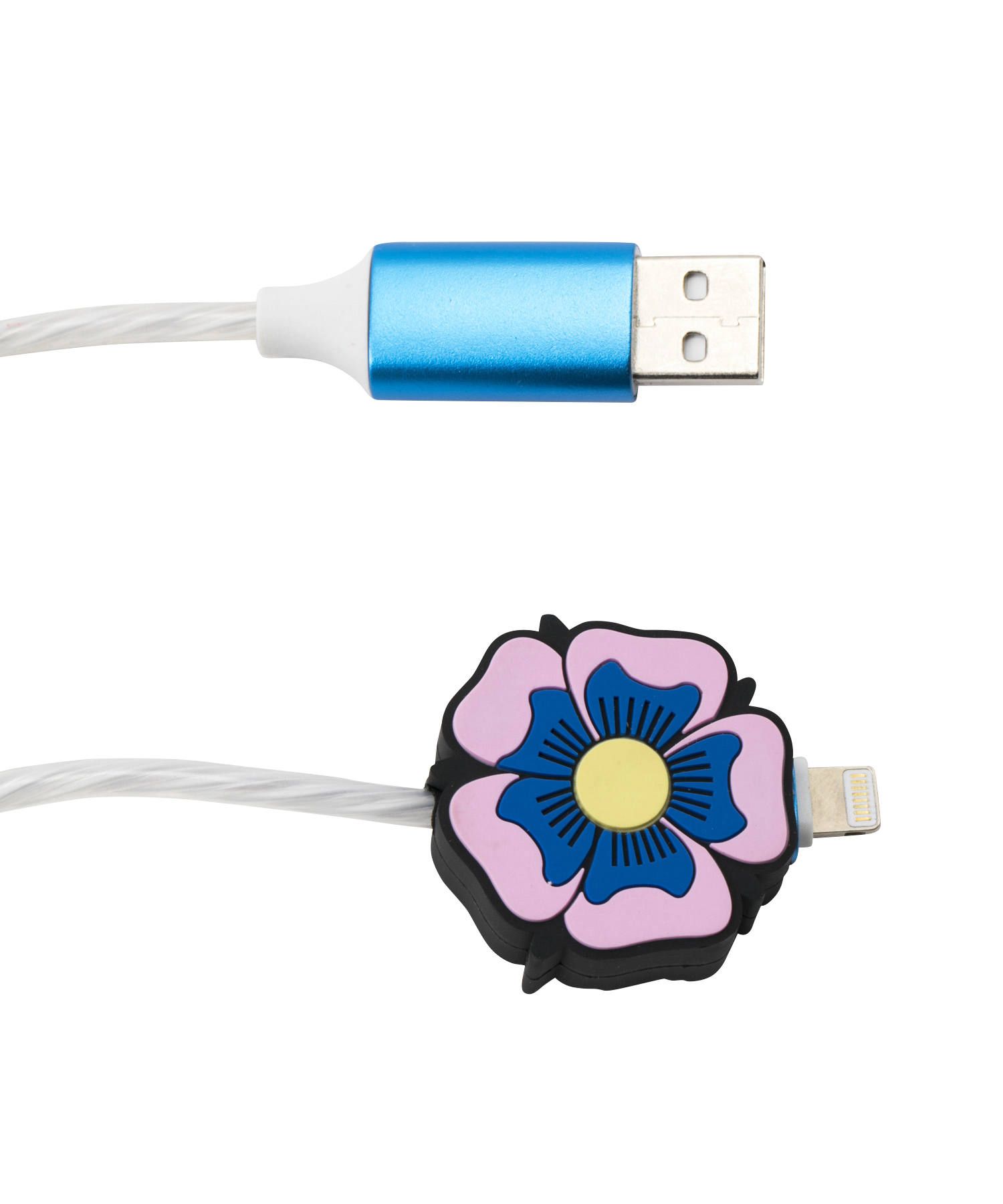 Lighting Cable for Apple iPhone - Flower Is Power