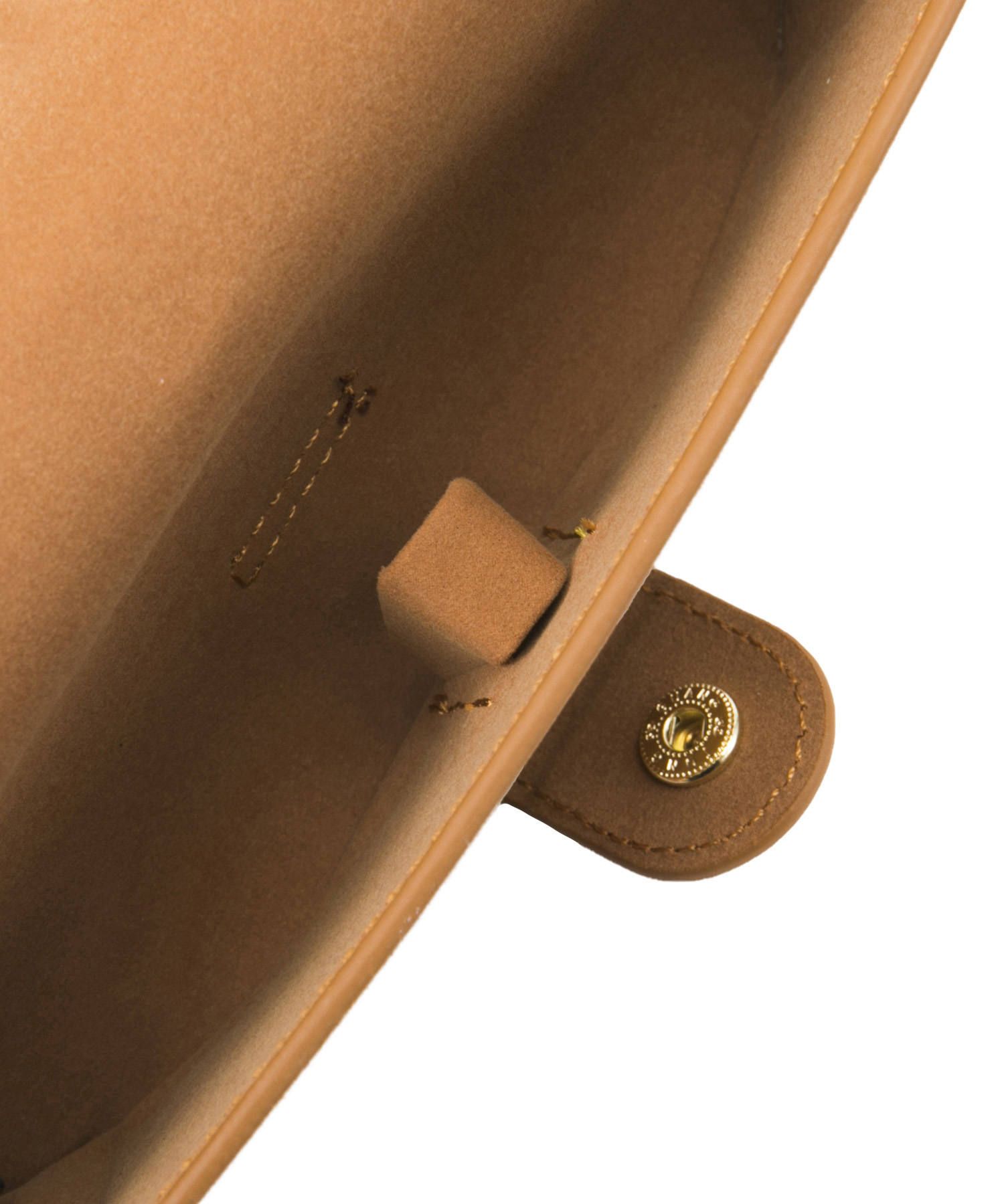 Glasses Case with Bag Holder - Brown with Love