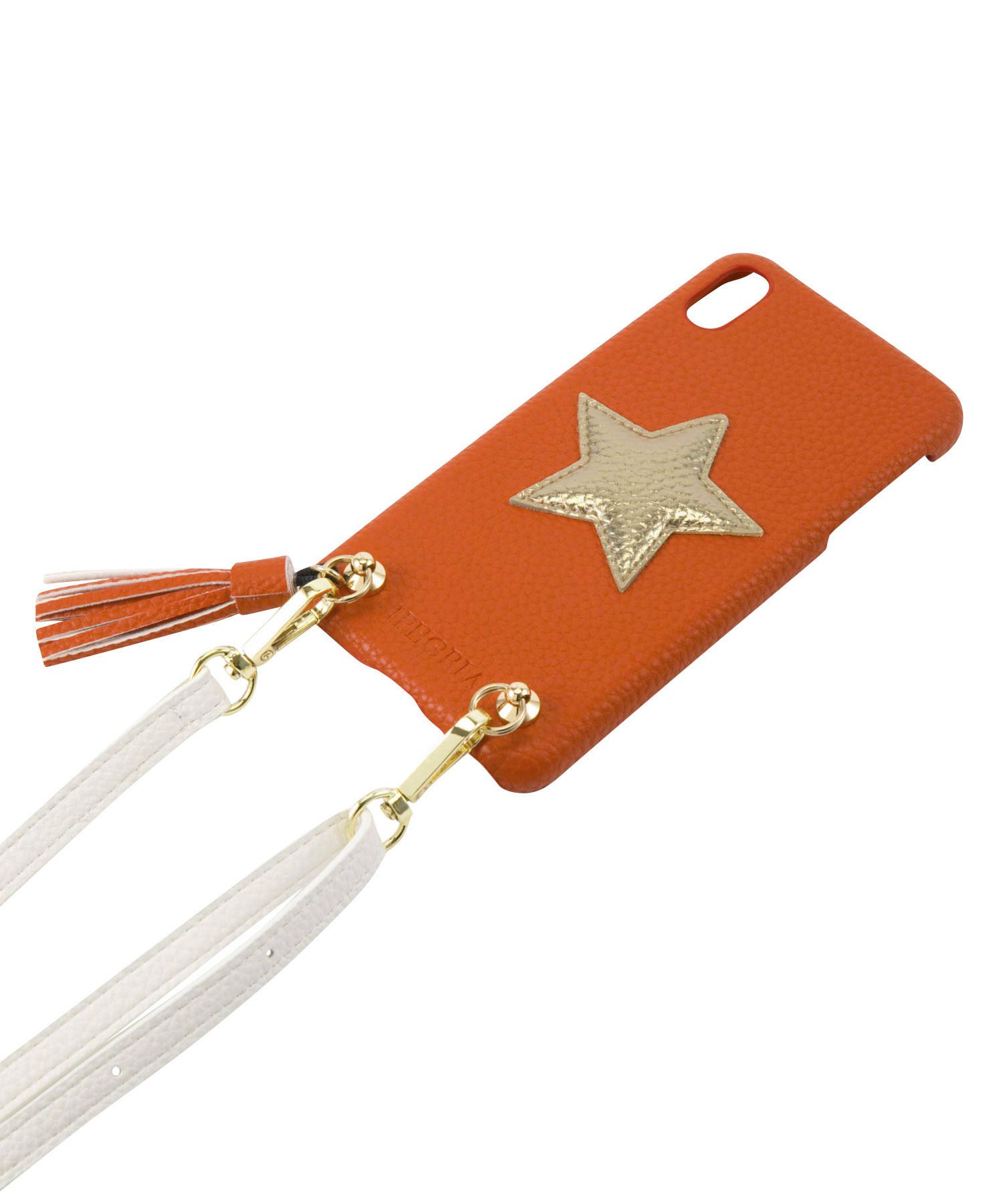 Necklace Strap Case for iPhone XS Max - Red Star