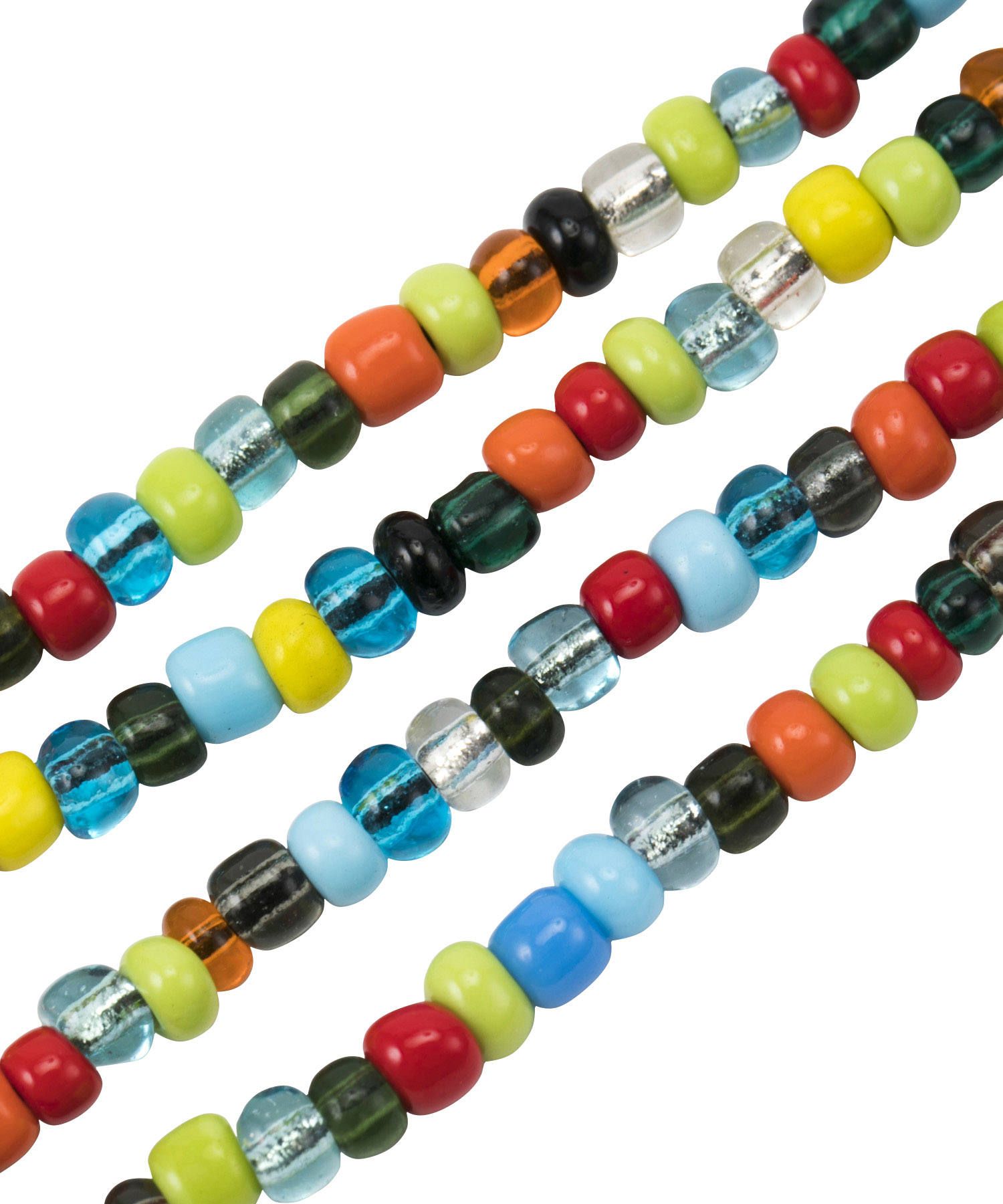 Necklace Pearl Case for iPhone X/XS - Colorful Glass Pearls