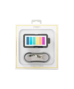 QI Wireless Charger - Rainbow Battery Is Power