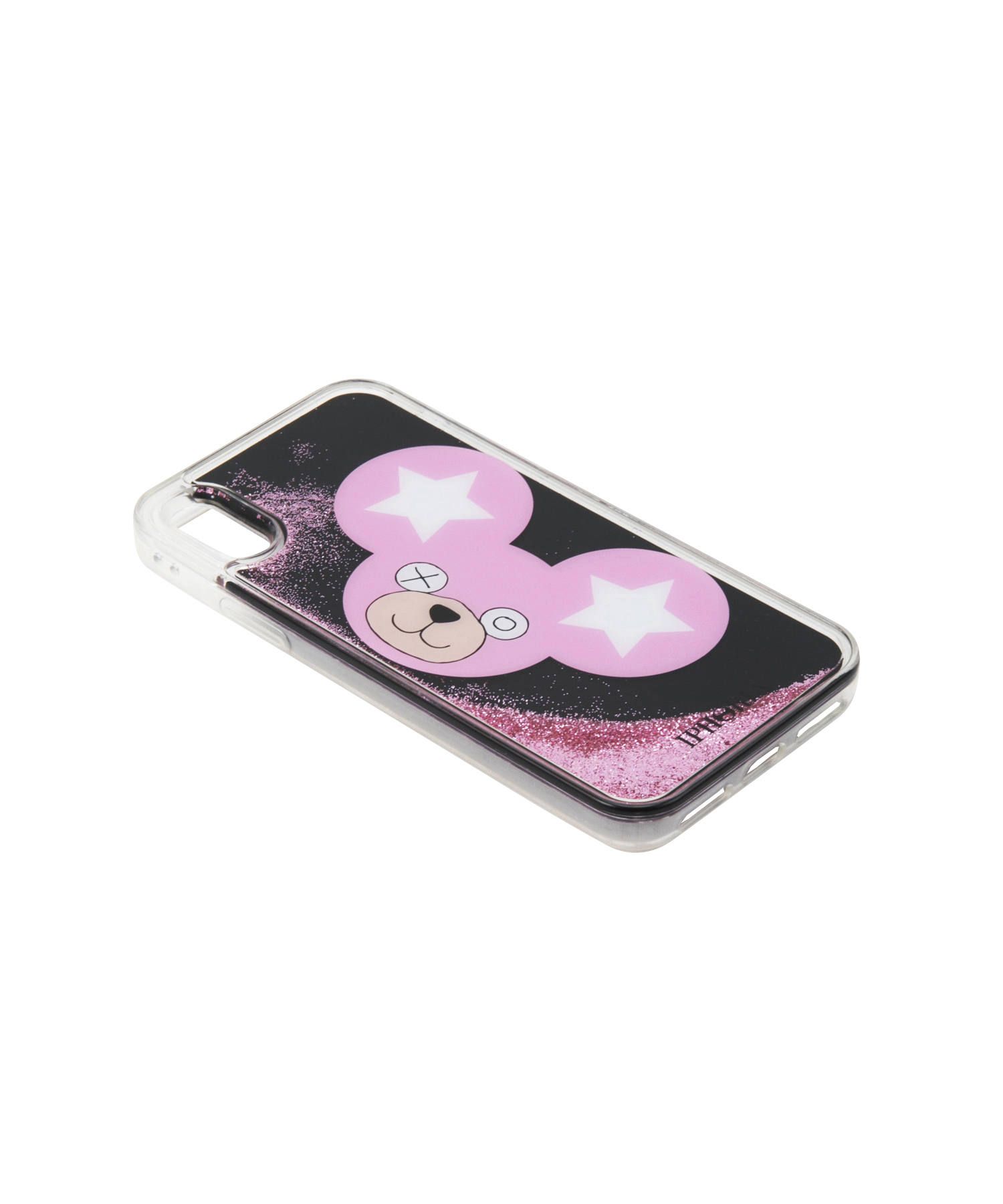 Liquid Case for Apple iPhone X/XS - Pink Teddy Is Power