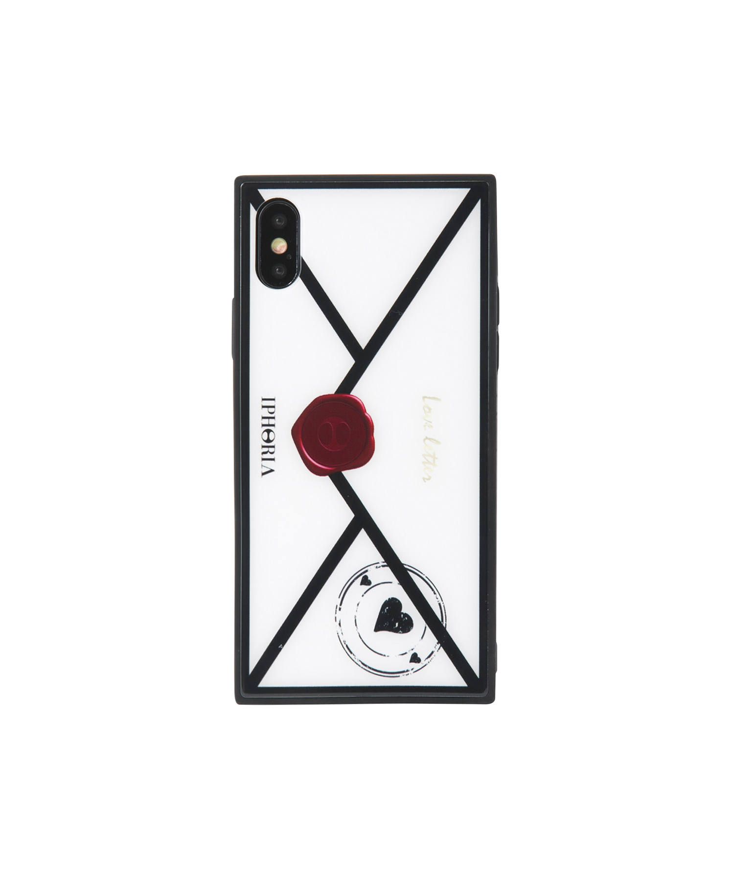 Case for Apple iPhone X/XS - Hide Away - Letter White
