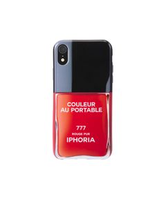 Case for Apple iPhone XR - Nailpolish Vernis Rouge Pur