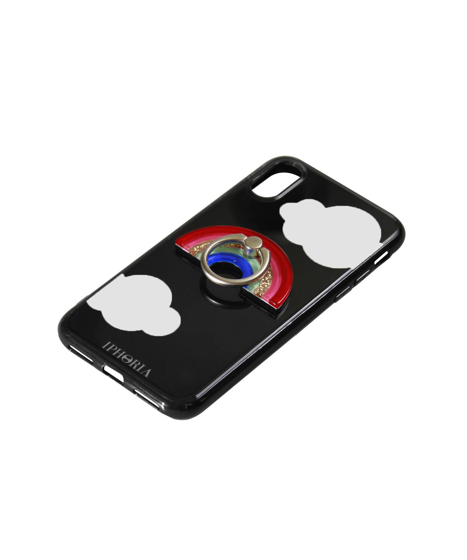 Case for Apple iPhone X/XS - Ring Happy Rainbow
