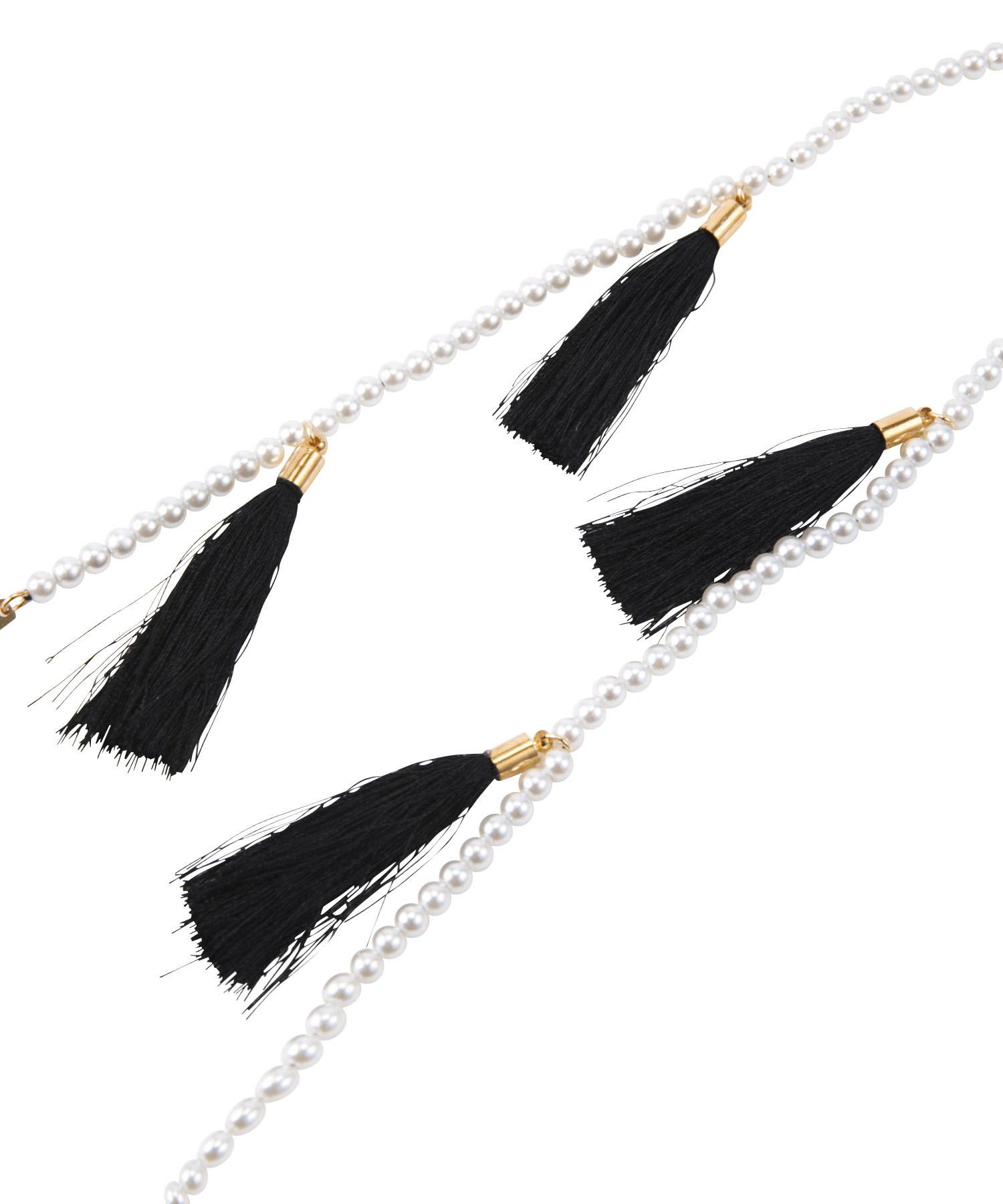 Glasses Strap gold plated - Black Love