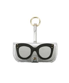 Glasses Case with Bag Holder - Metallic with Glasses