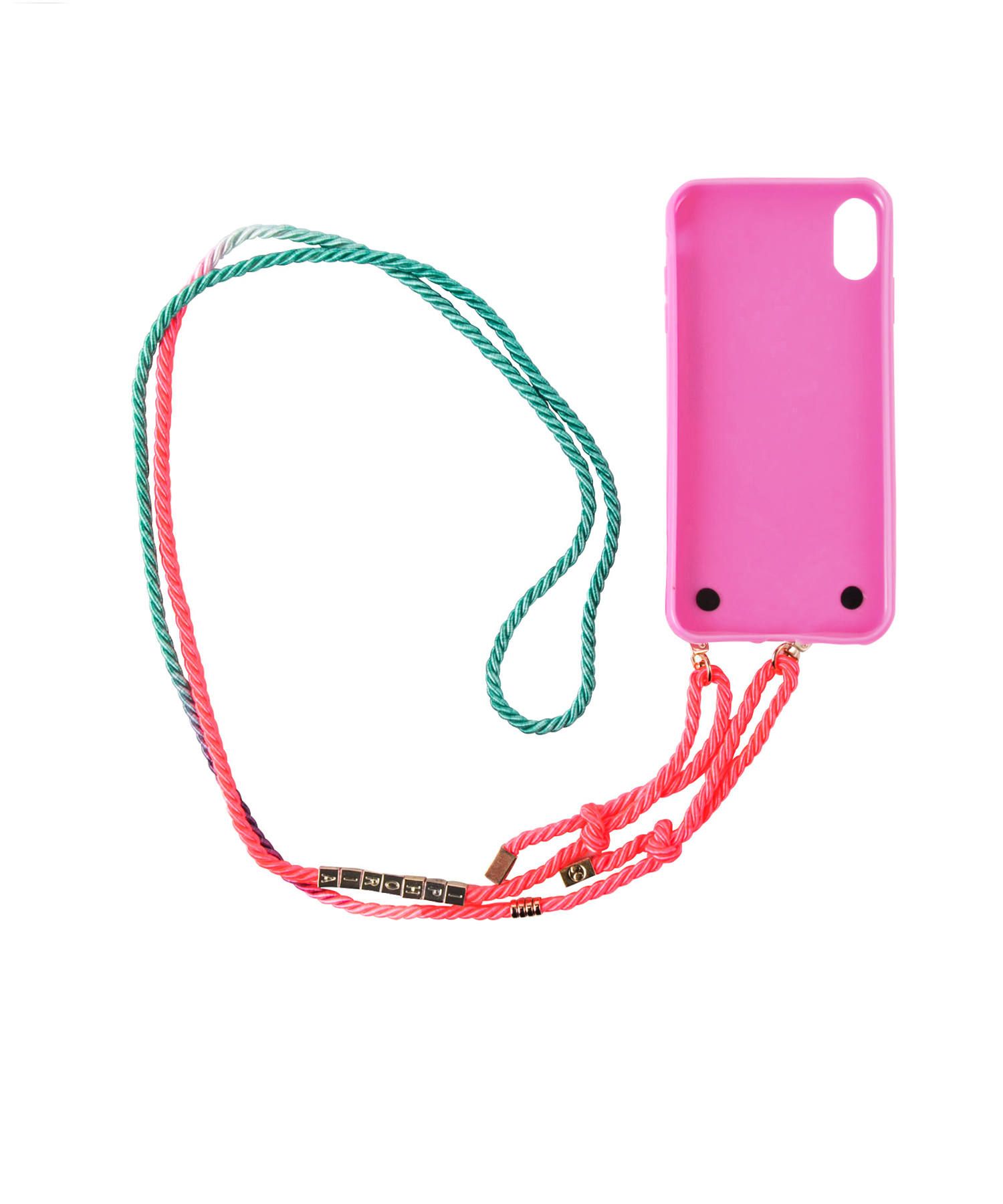 Necklace Case for Apple iPhone XS Max - Pink Leopard