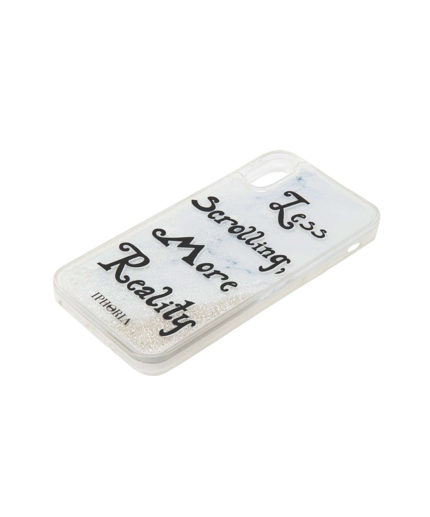 Liquid Case for Apple iPhone X/XS - Less Scrolling More Reality