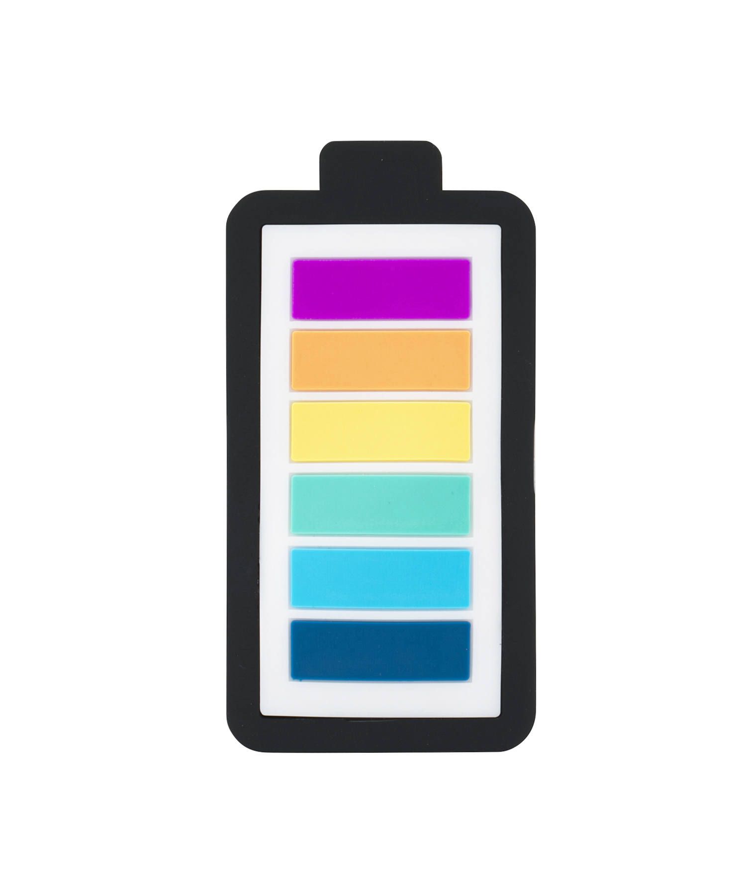 QI Wireless Charger - Rainbow Battery Is Power