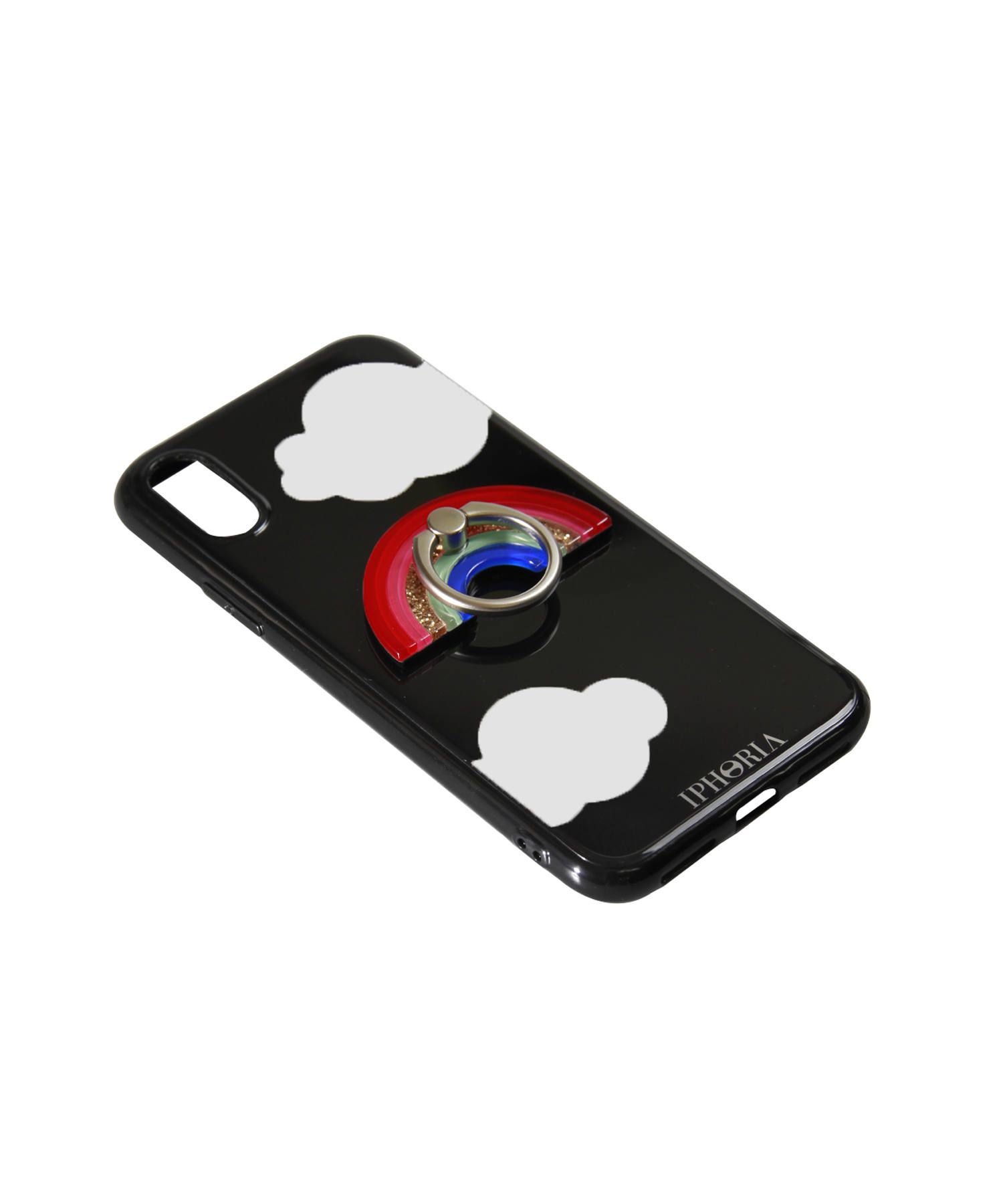 Case for Apple iPhone X/XS - Ring Happy Rainbow