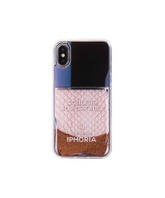 Liquid Case for Apple iPhone X/XS - Rose Snake Classic Nail Polish