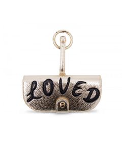 Glasses Case with Bag Holder - Loved Silver/Gold
