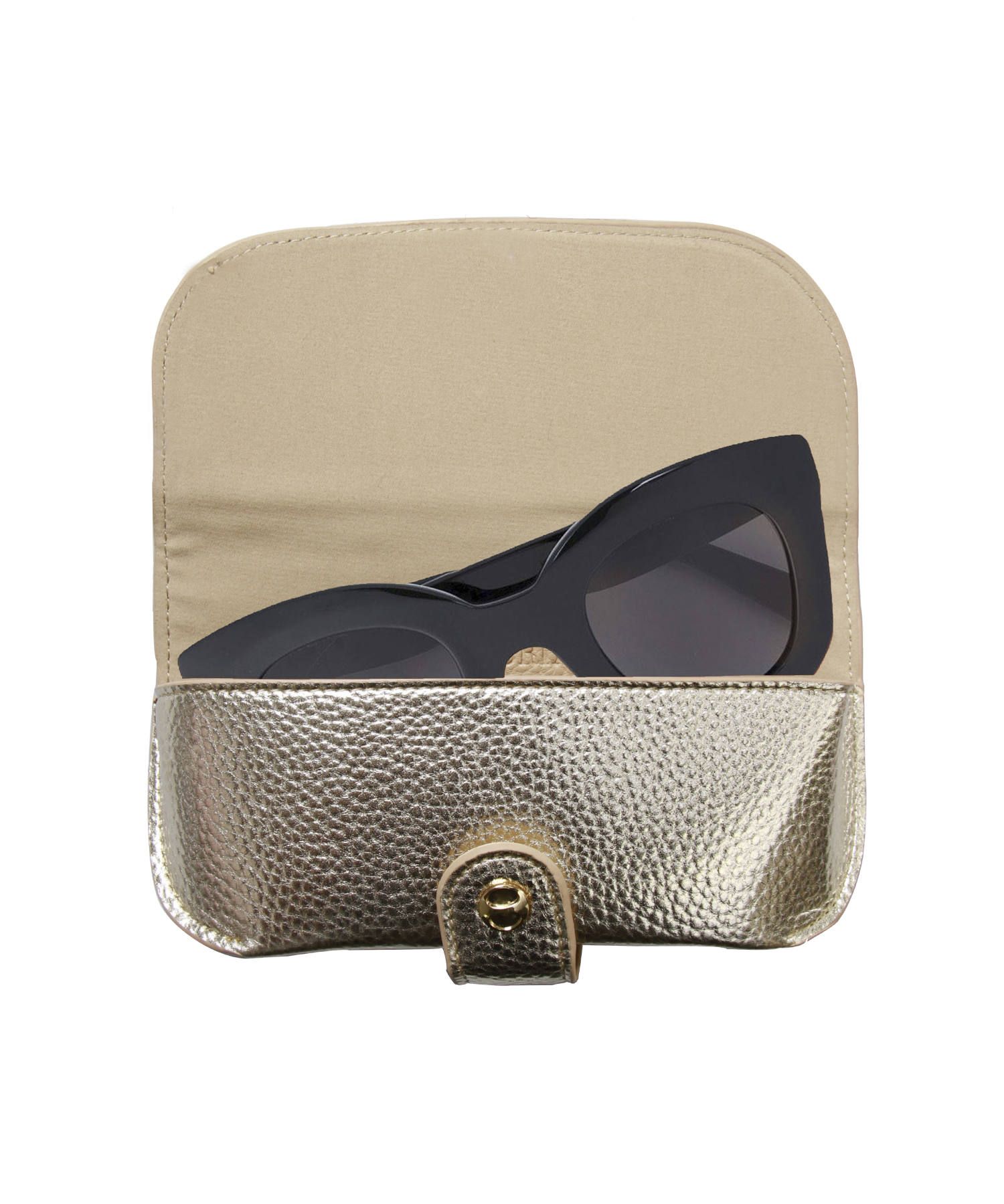 Glasses Case with Bag Holder - Loved Silver/Gold