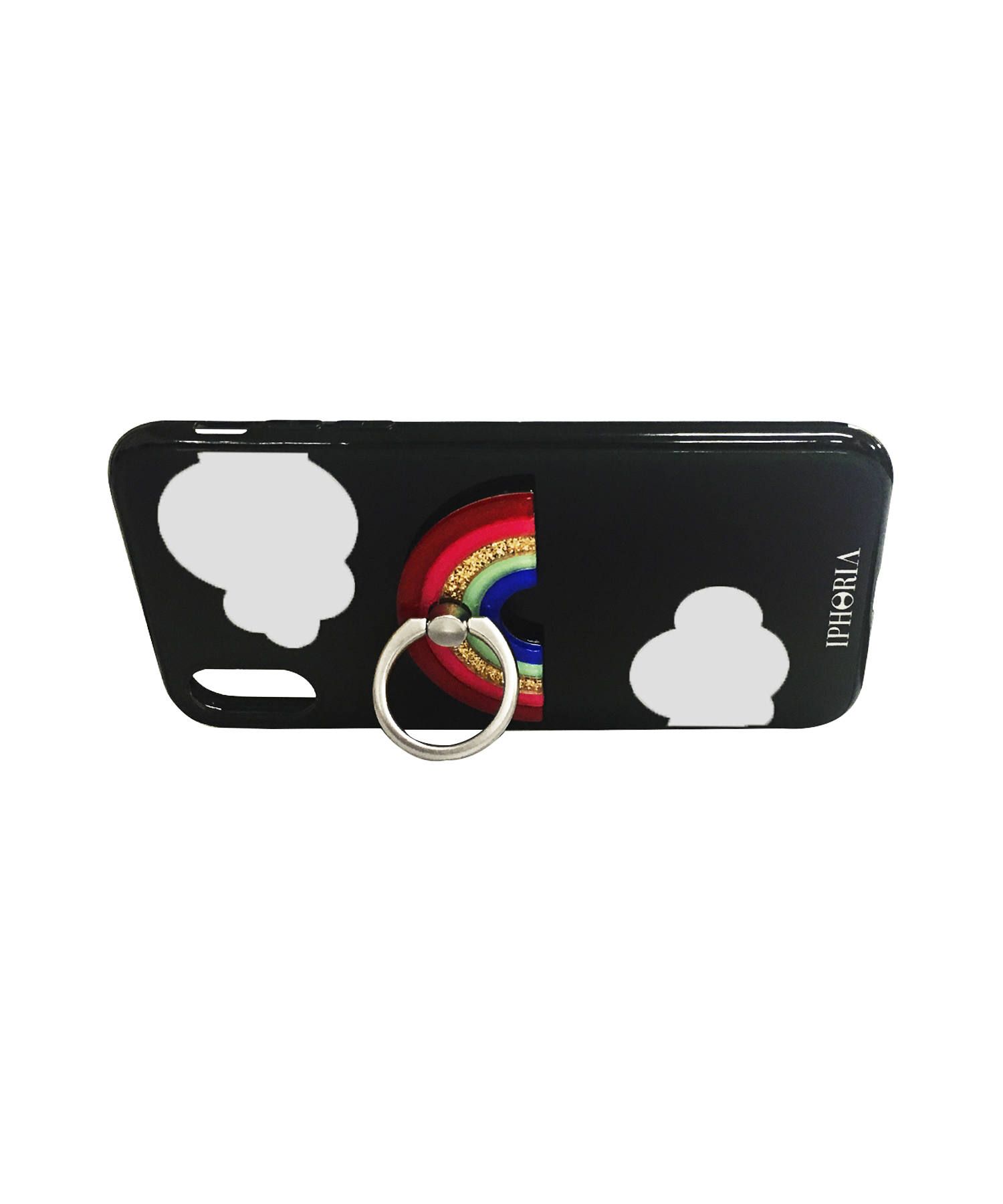 Case for Apple iPhone X/XS - Ring Happy Rainbow