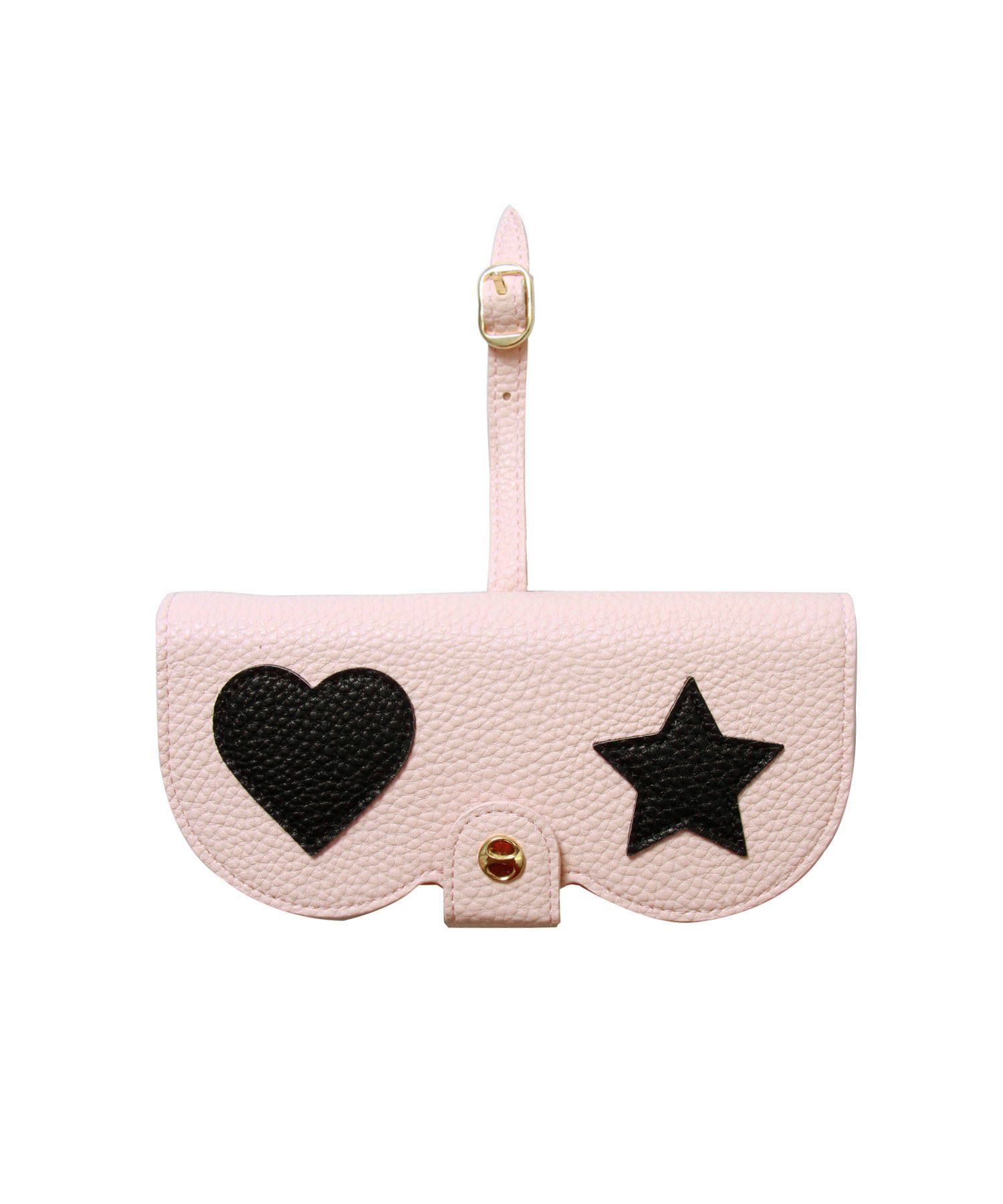 Glasses Case with Bag Holder - Star & Heart
