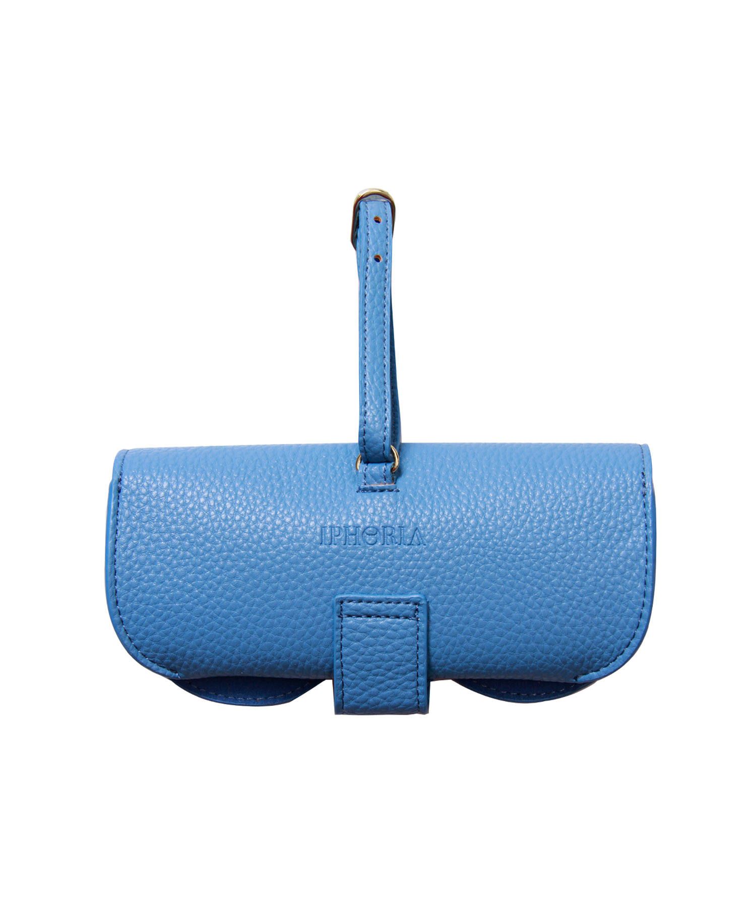 Glasses Case with Bag Holder - Eyes Blue