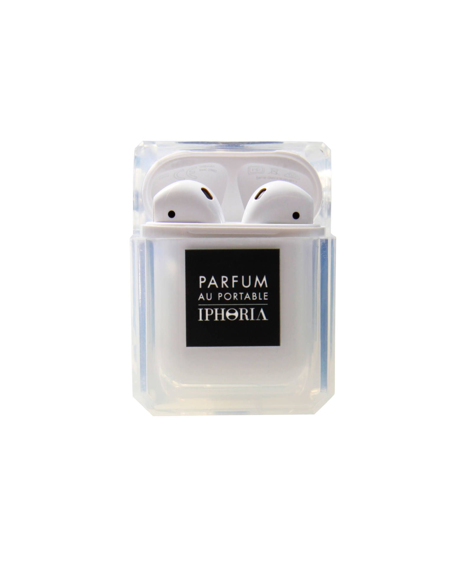 AirPods Case TPU - Parfum No.1 White & Gold