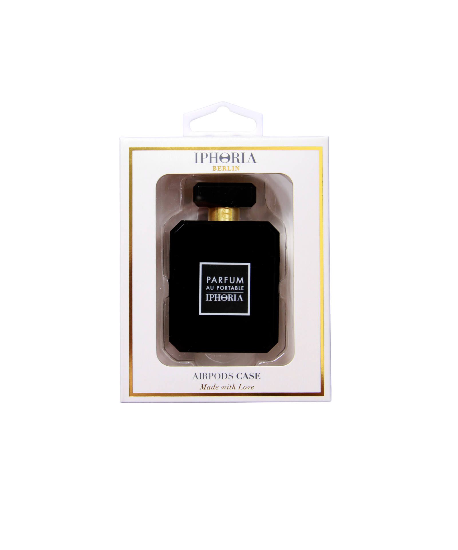AirPods Case TPU - Parfum No.1 Black & Gold