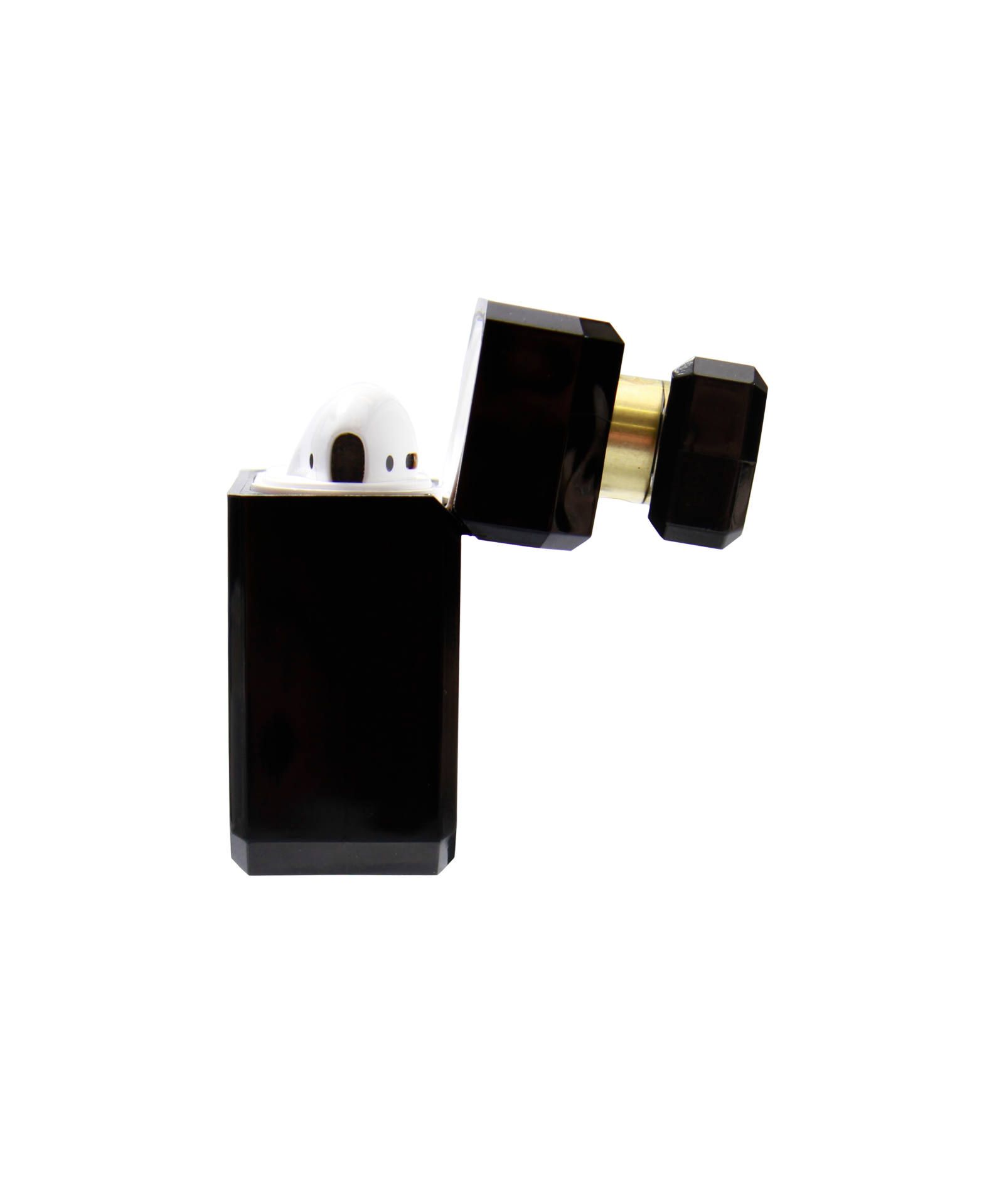AirPods Case TPU - Parfum No.1 Black & Gold