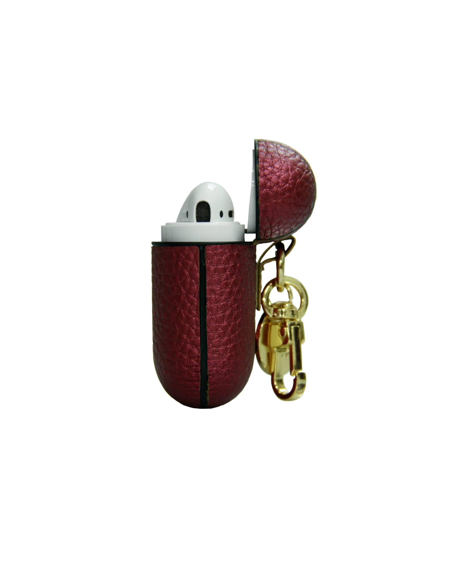 Key Chain AirPods Case - Cherry Red