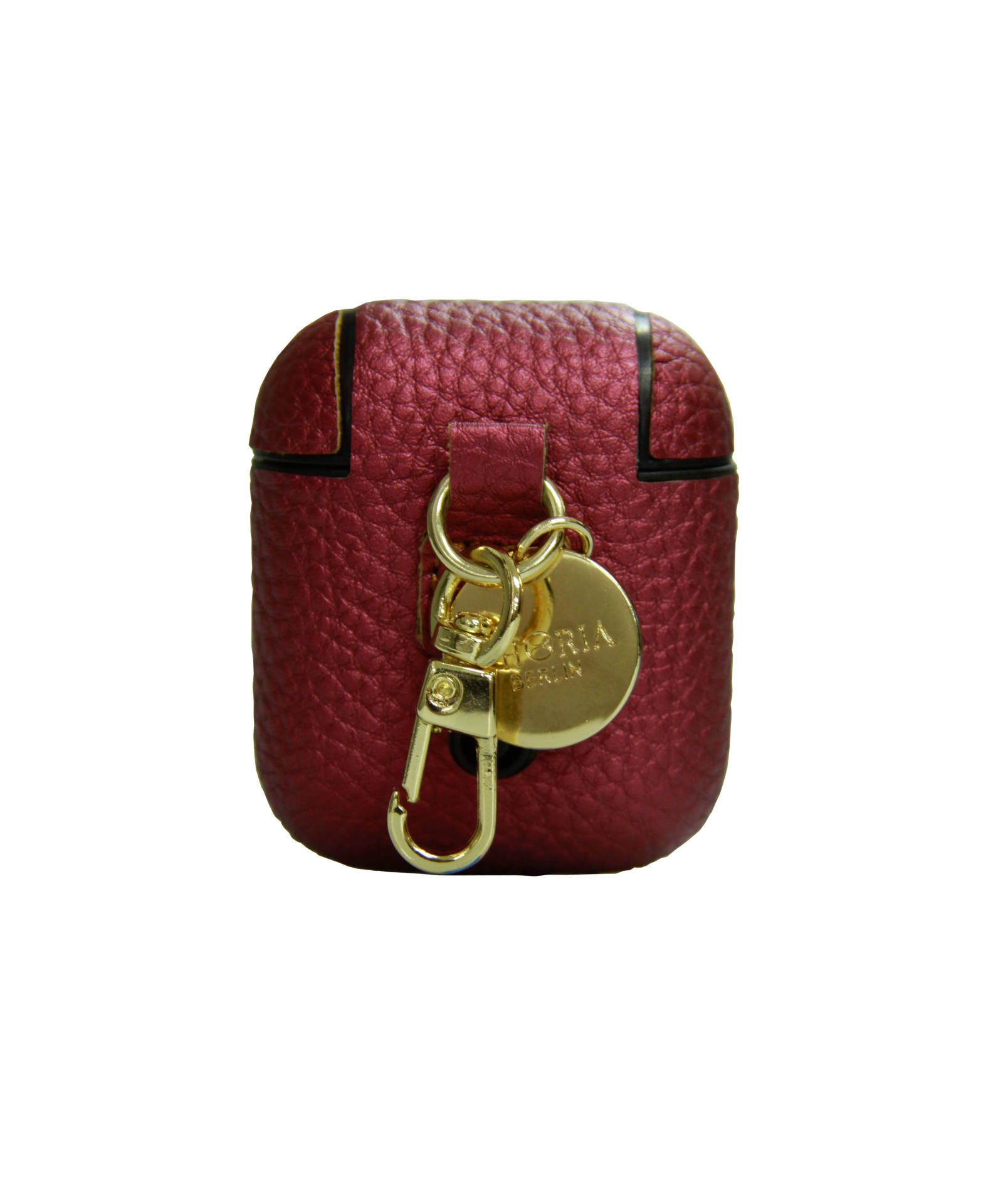Key Chain AirPods Case - Cherry Red