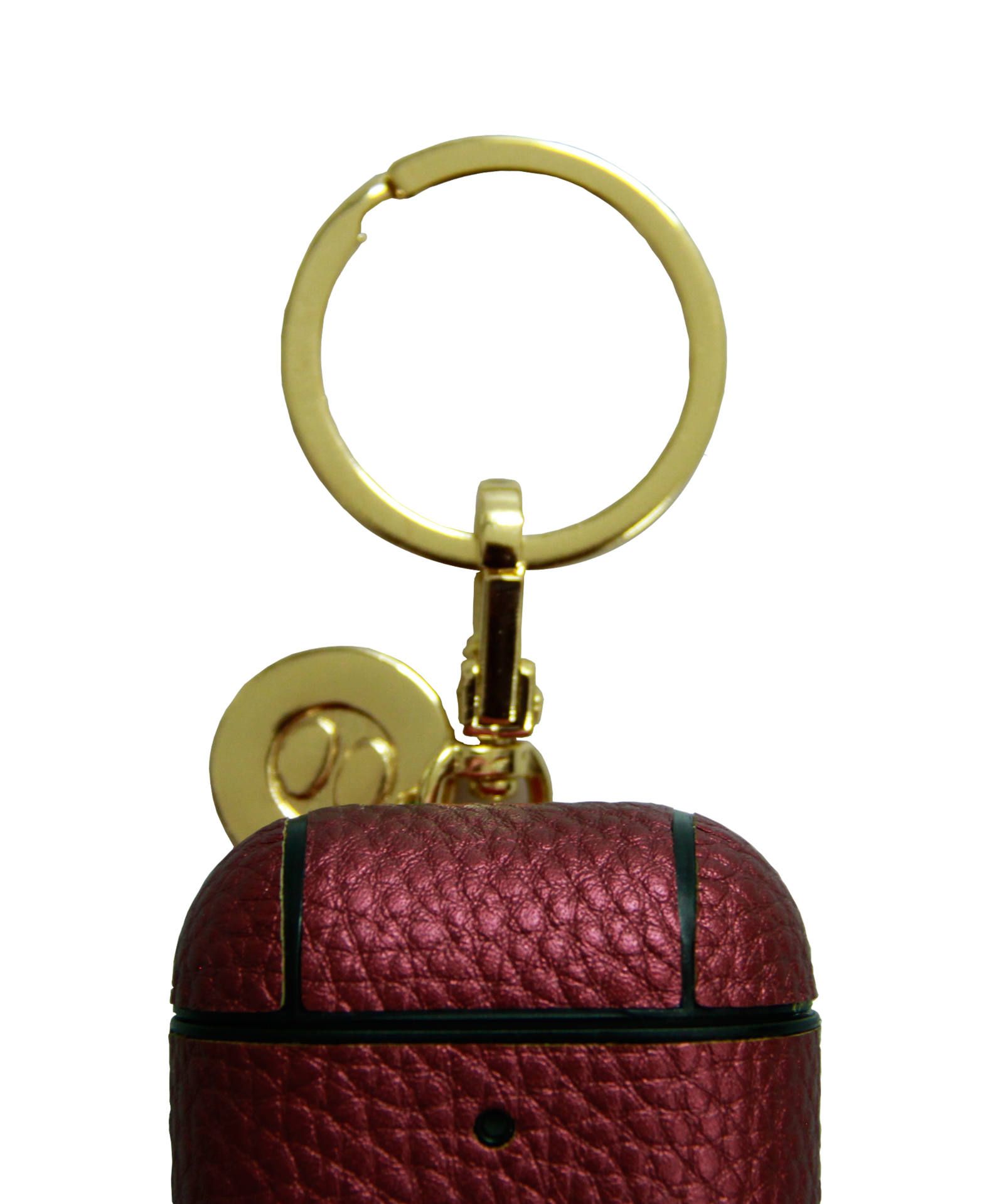 Key Chain AirPods Case - Cherry Red