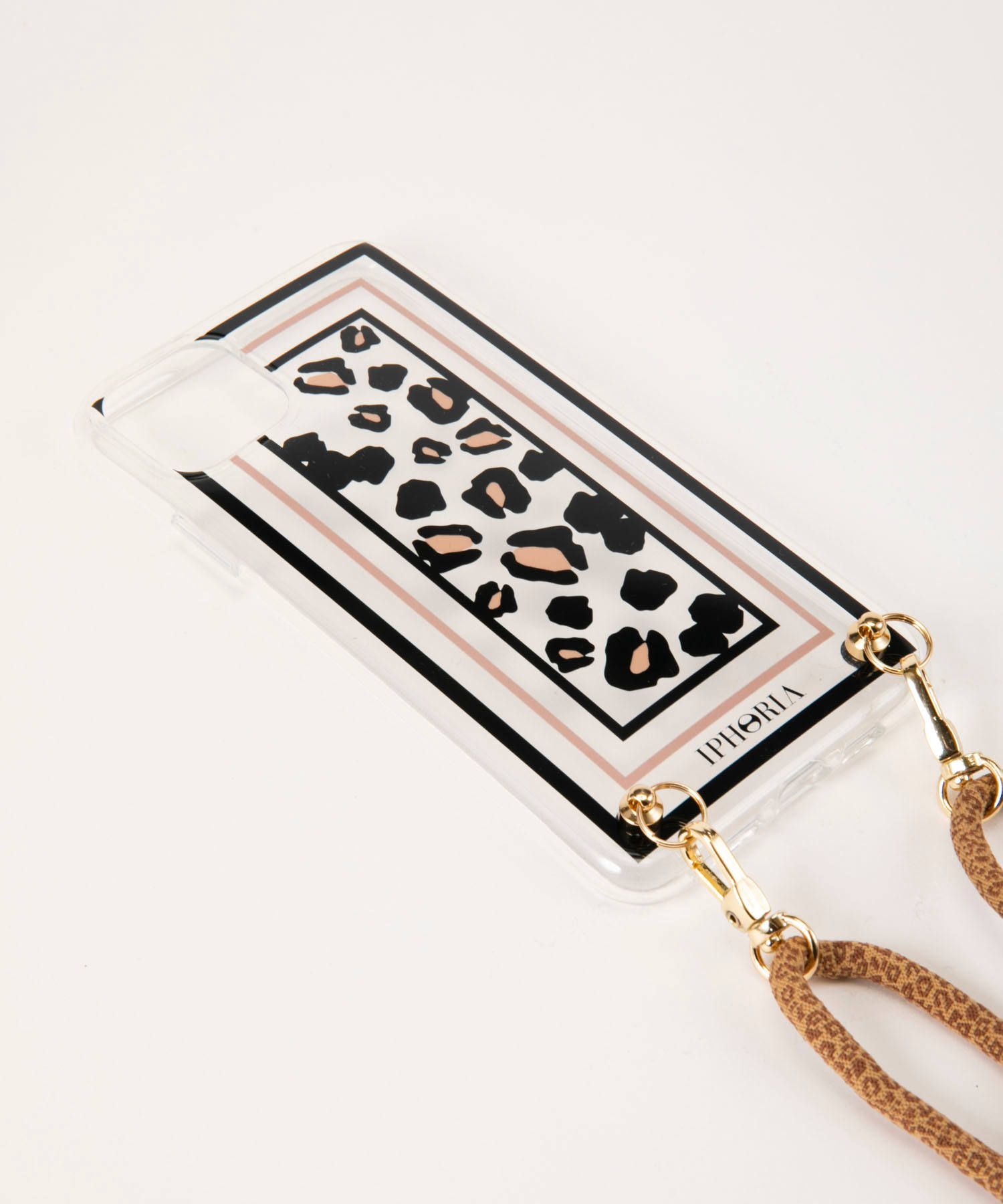 Necklace Case for Apple IP 11Pro Max - Transparent Leo