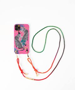 Necklace Case for Apple iPhone 11Pro Max - Pink Leopard