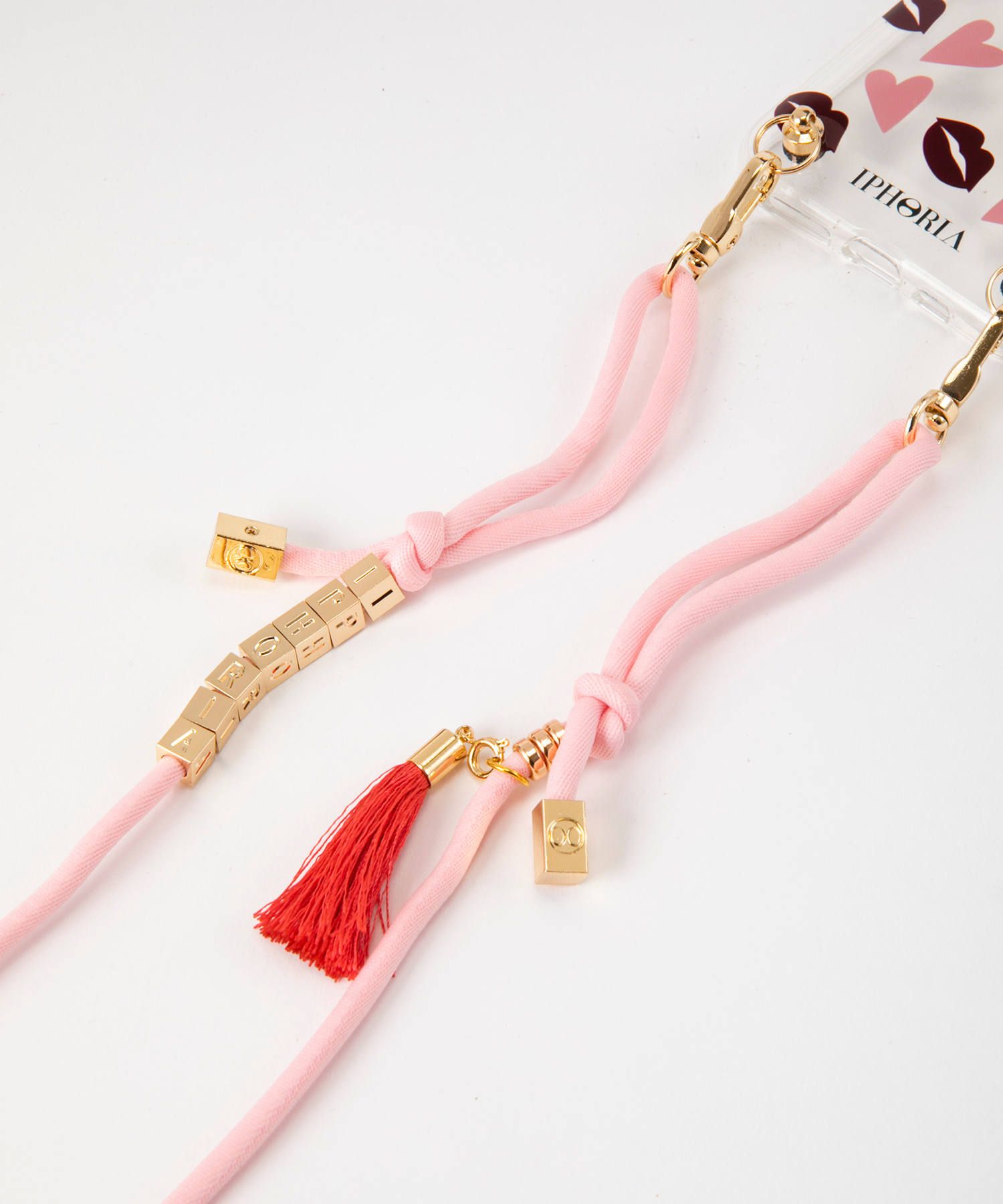 Necklace Case for Apple iPhone 11 Pro - Lips & Hearts